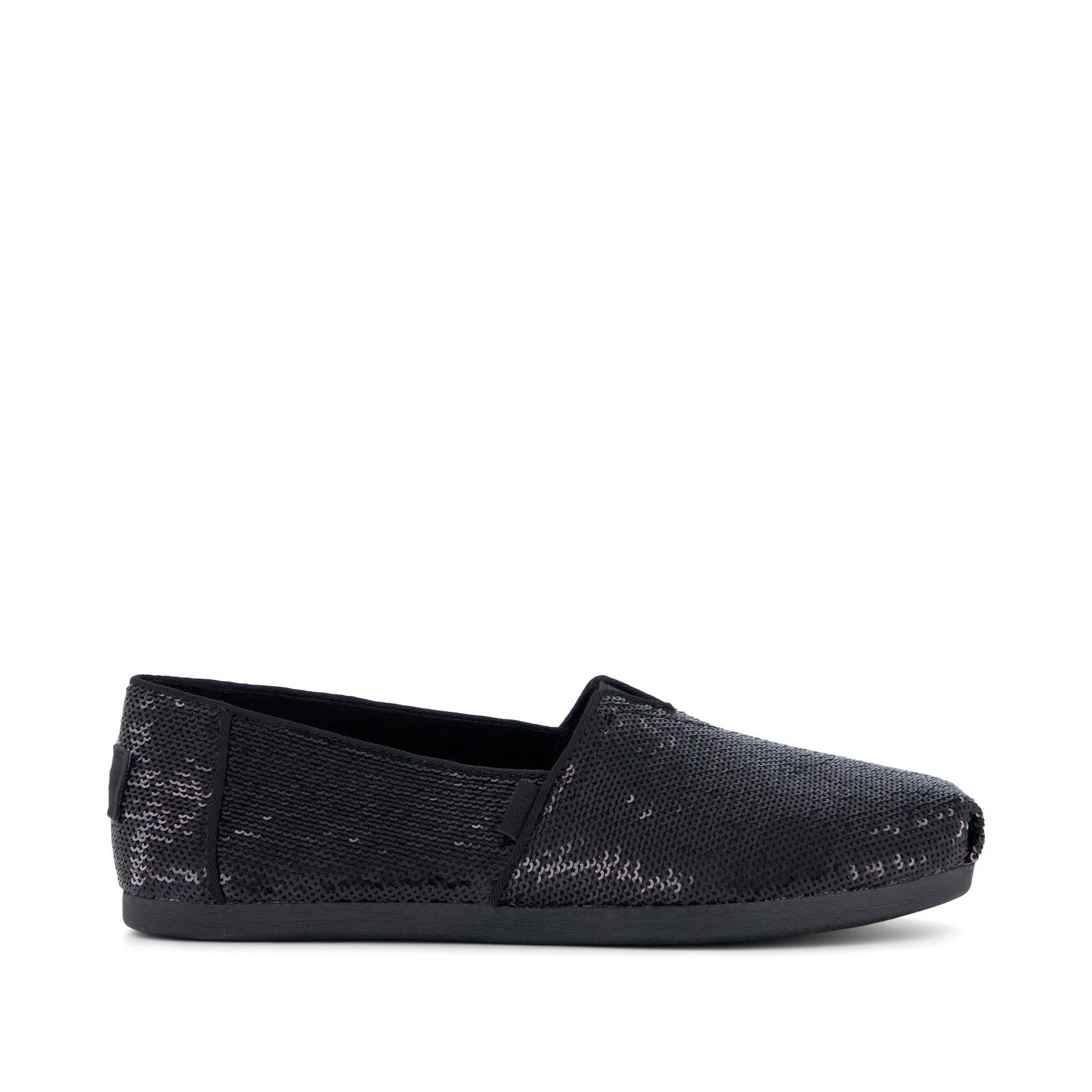 Alpargata Classic Black Metallic Sequins