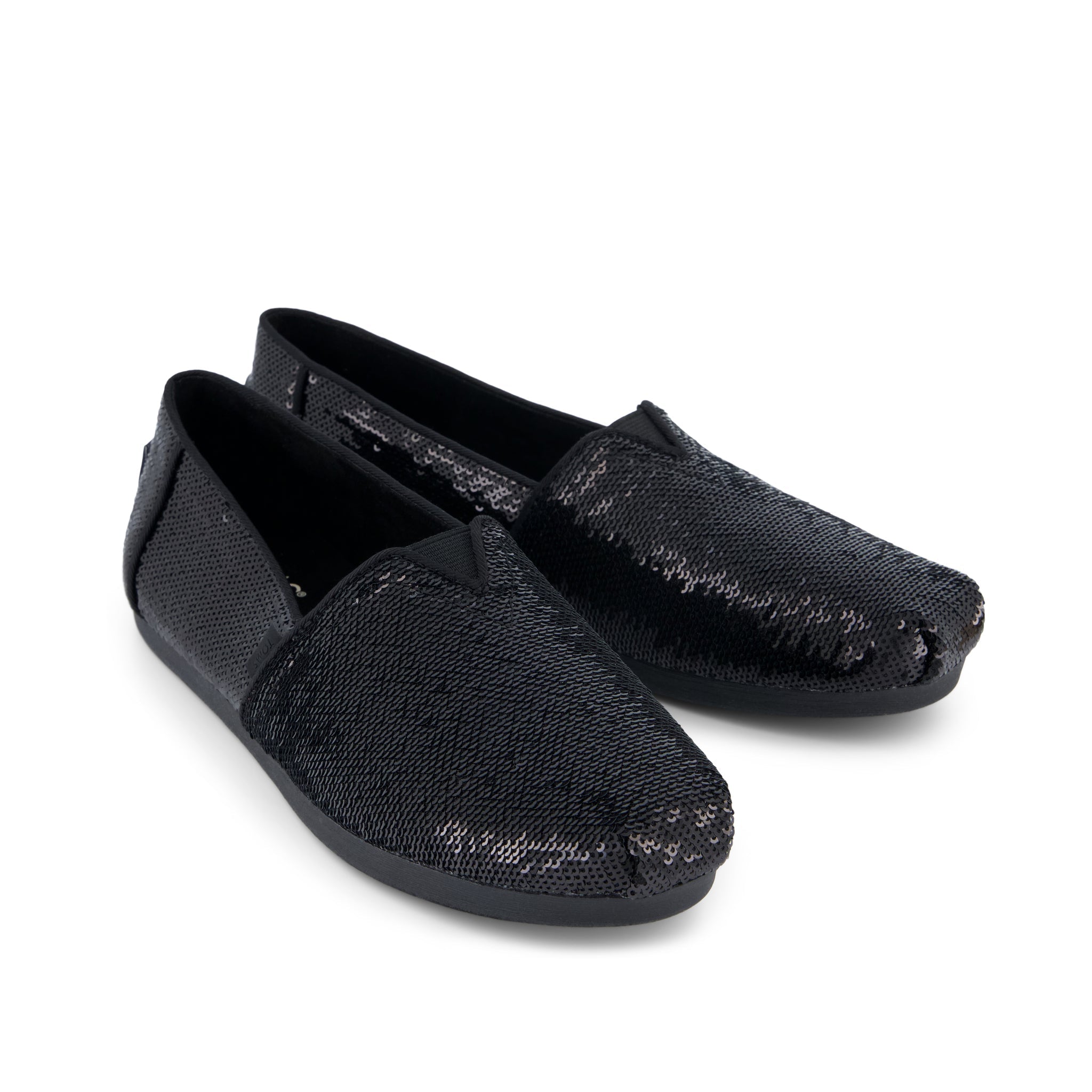 Alpargata Classic Black Metallic Sequins