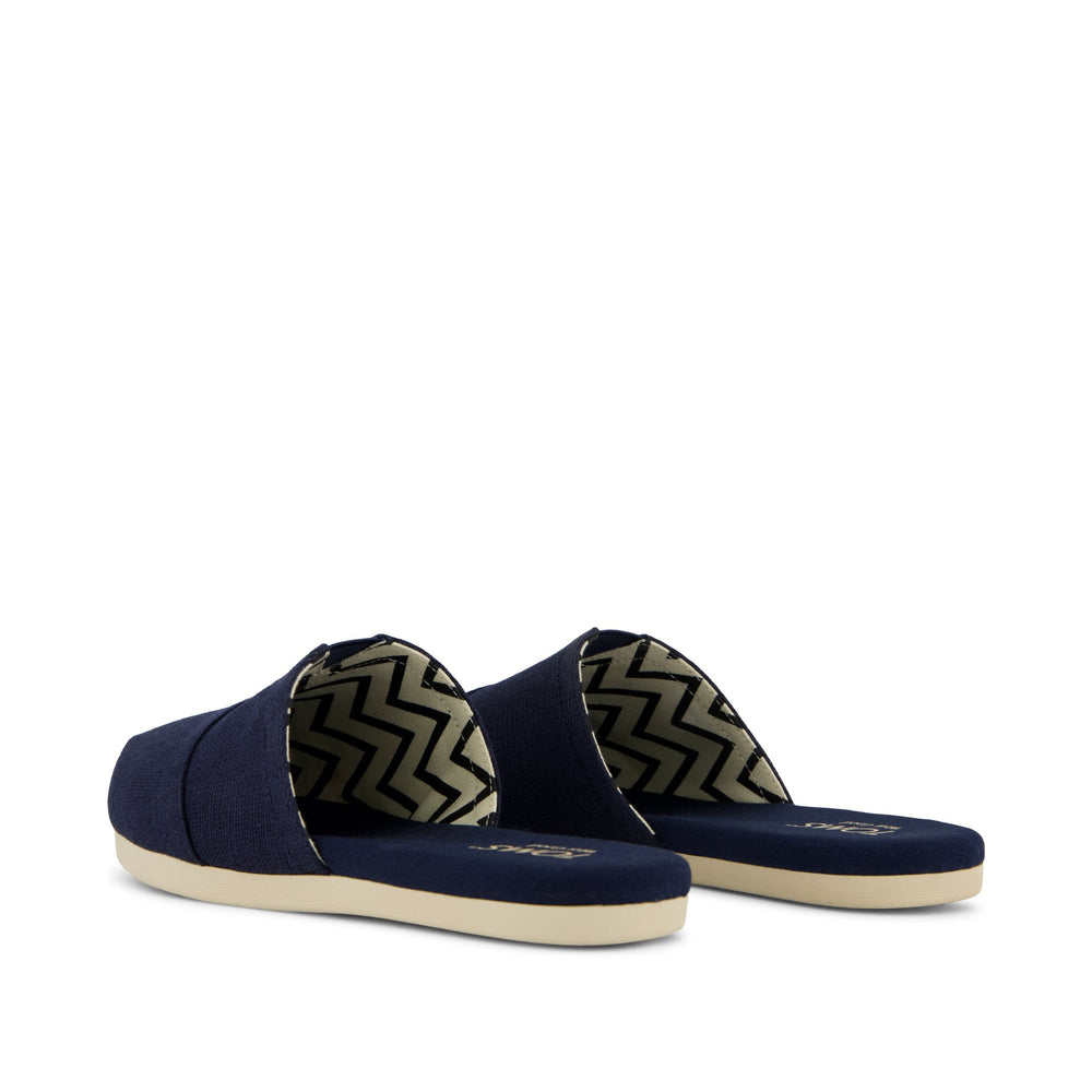 Alpargata Mule Navy Heritage Canvas