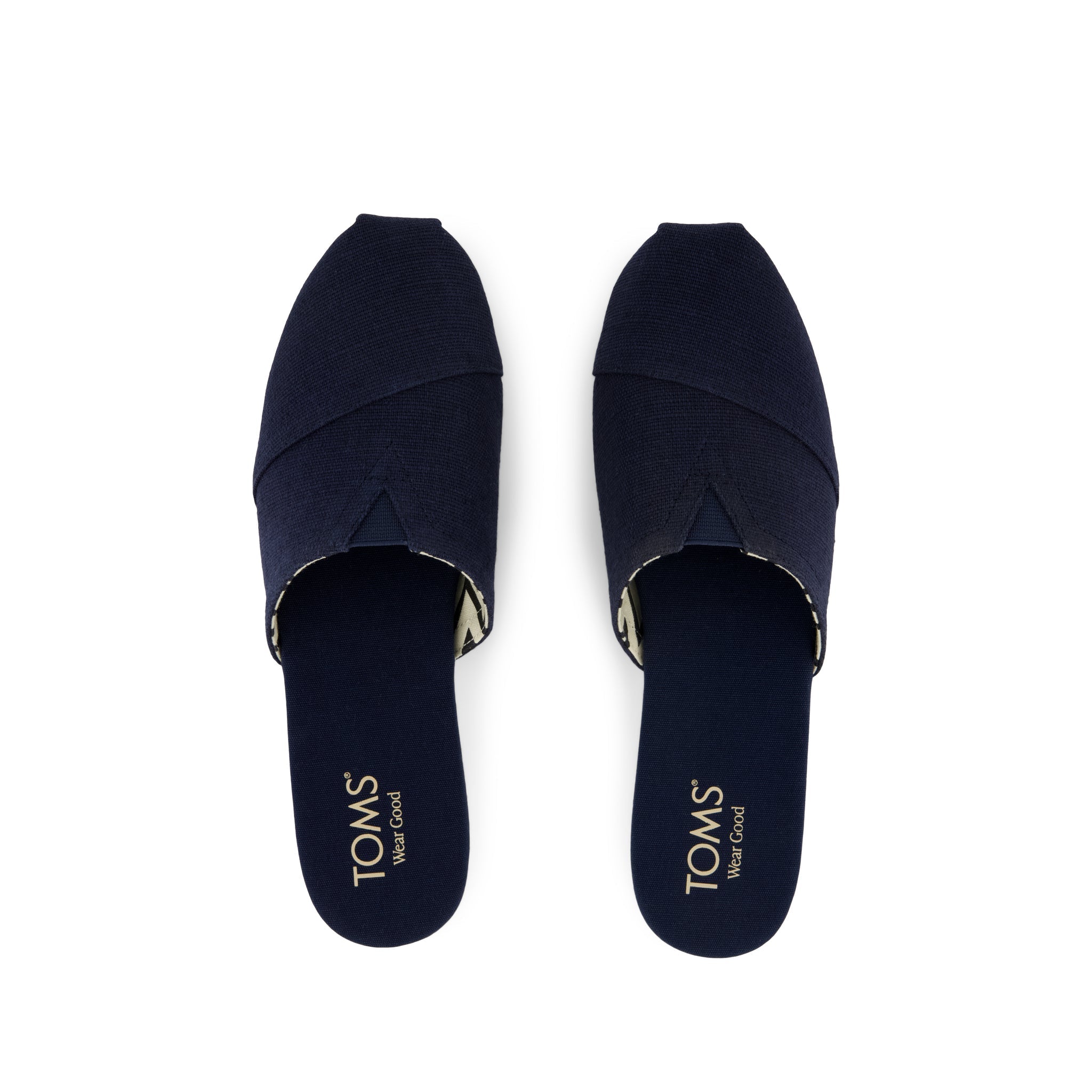 Alpargata Mule Navy Heritage Canvas