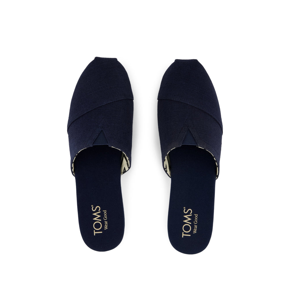 Alpargata Mule Navy Heritage Canvas