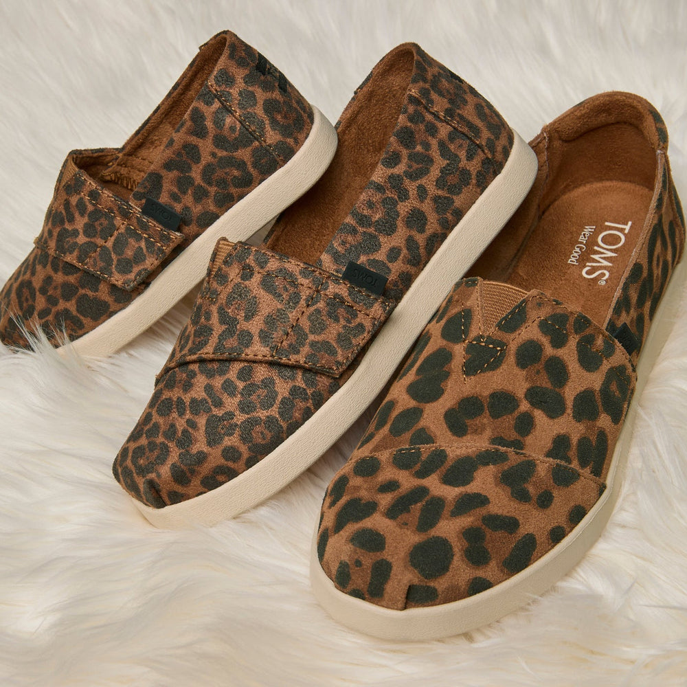 Alpargata Plus Brown Sugar Leopard Print Suede