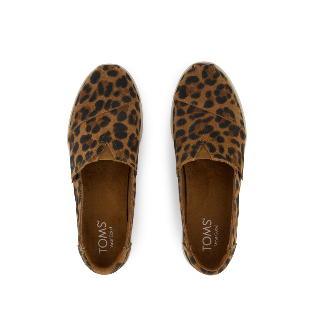 Alpargata Plus Brown Sugar Leopard Print Suede