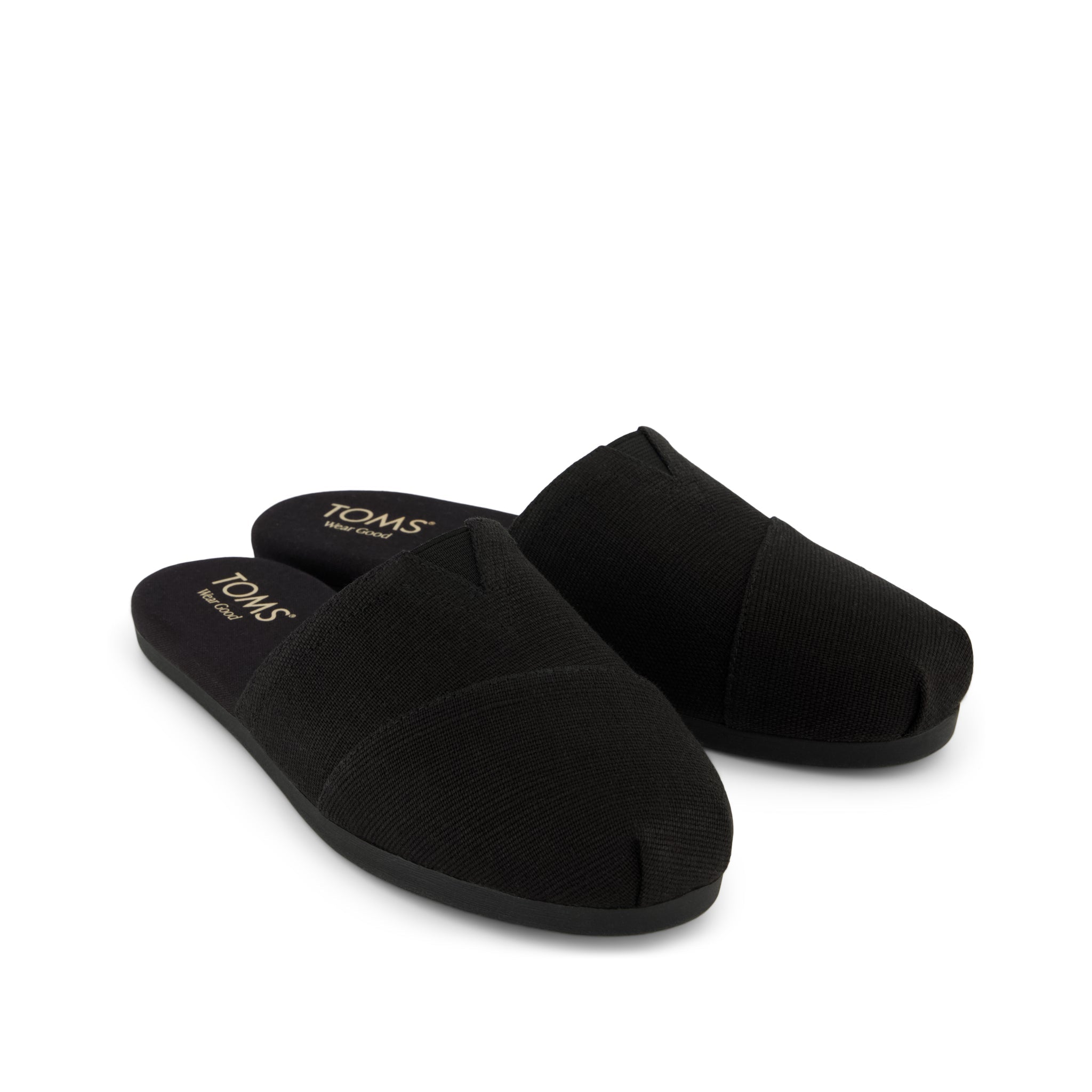 Alpargata Mule All Black Heritage Canvas