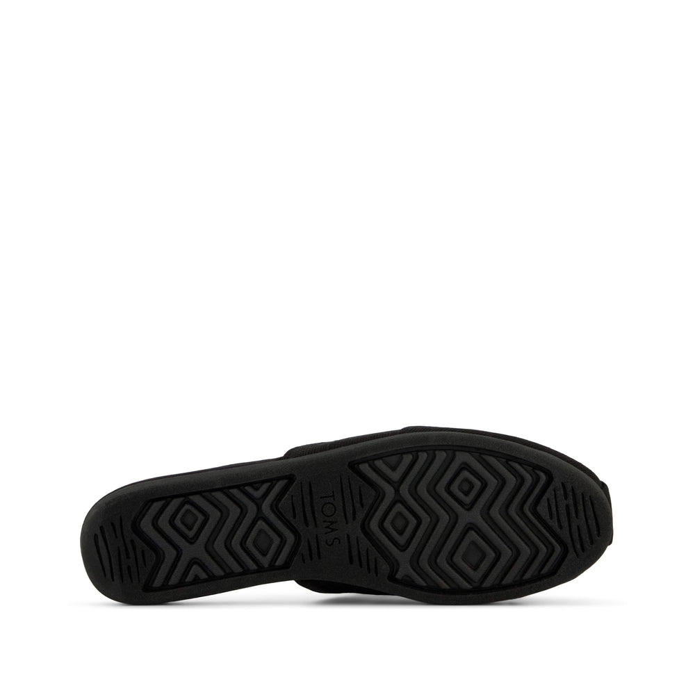 Alpargata Mule All Black Heritage Canvas