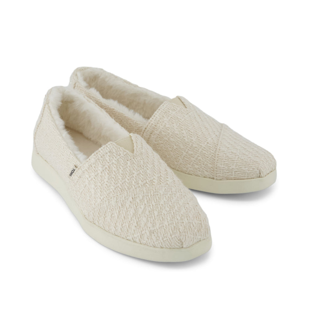 Alpargata Plus Light Sand Metallic Faux Fur