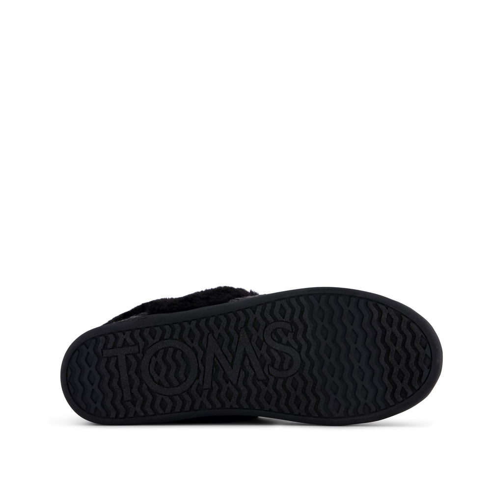 Oslo Convertible Slipper Black Herringbone