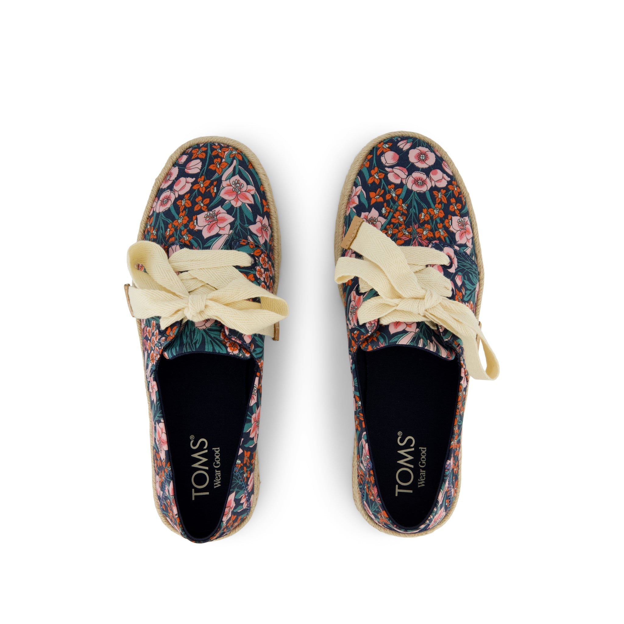 Carolina Lace-Up Espadrille Dark Teal Mountain Primrose