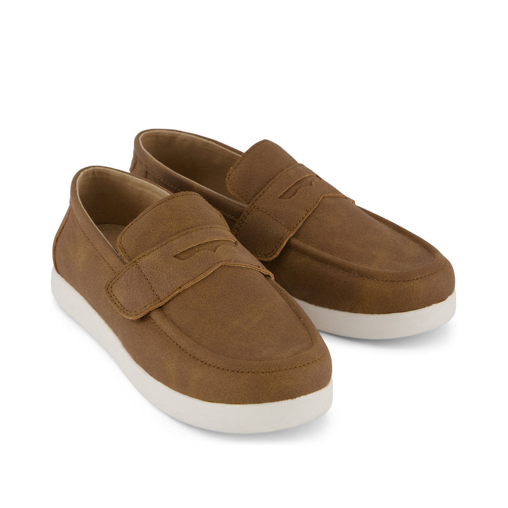 Oliver Kids Loafer Toffee Microsuede