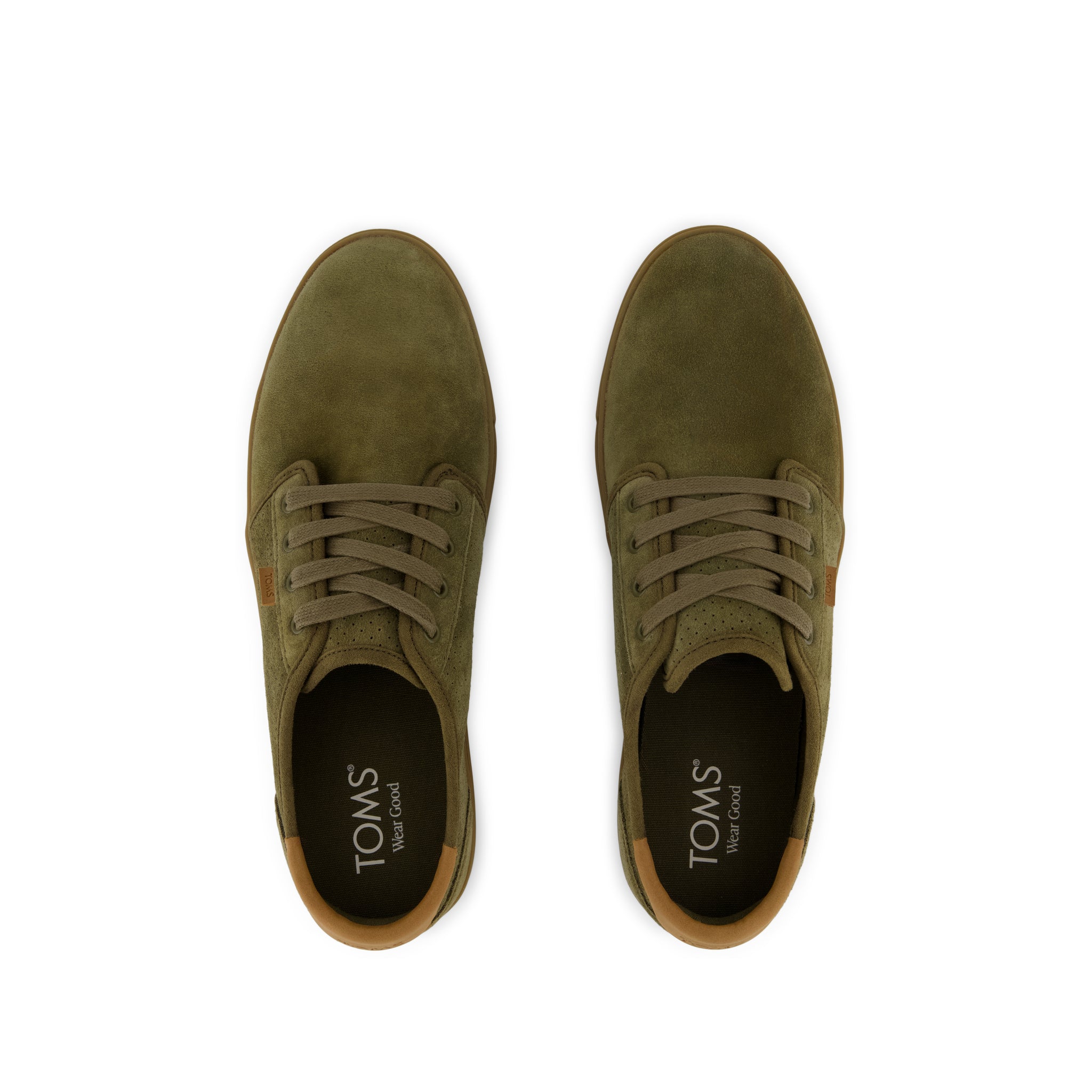 Carlo 2.0 Lace-Up Sneaker Military Olive Perforated Suede
