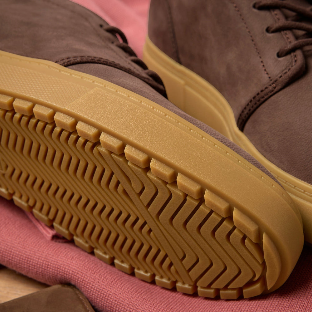Carlo Mid Terrain 2.0 Sneaker Water Resistant Oak Brown Leather