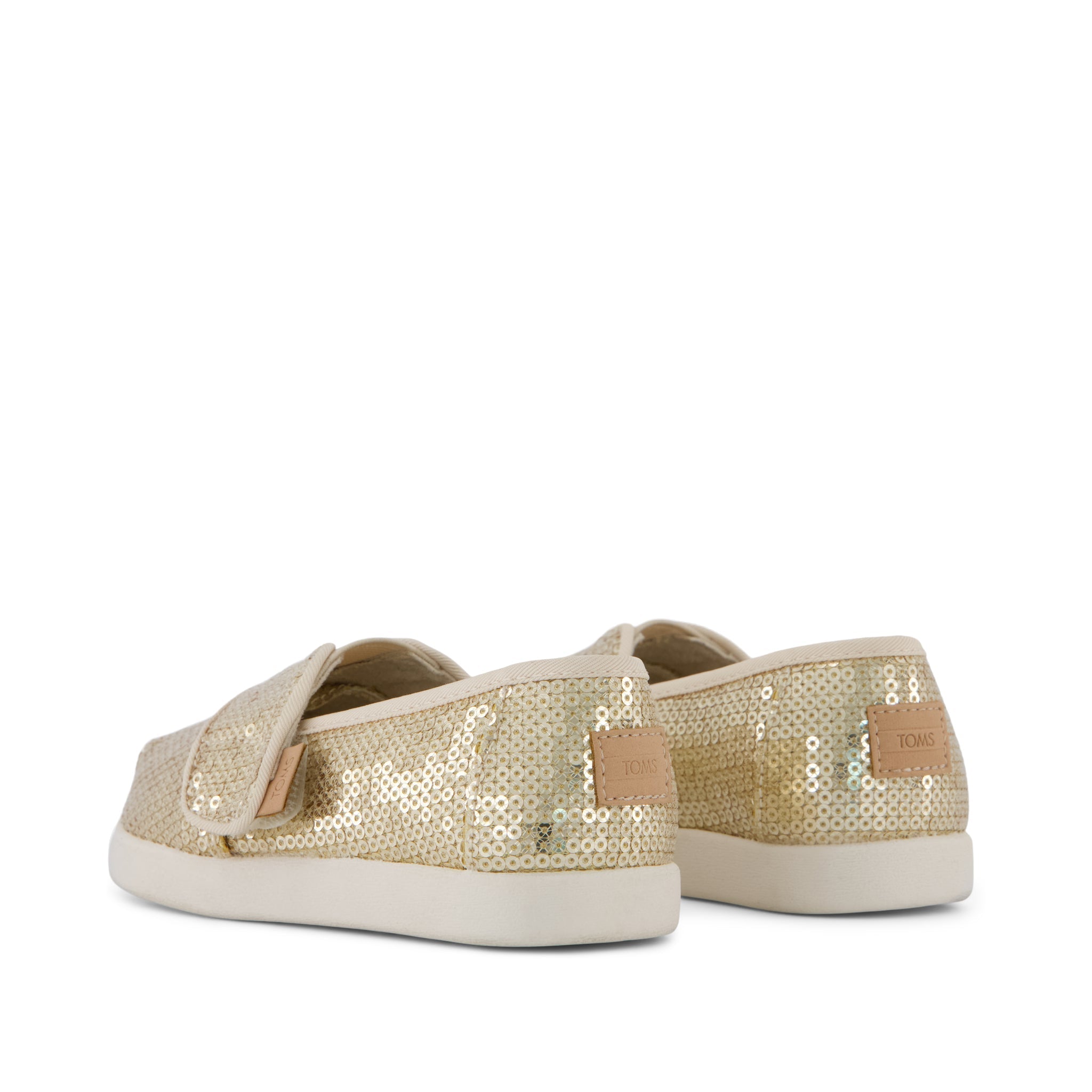 Toddler Shoe Alpargata Classic Toddler Shoe Champagne Mini Sequins