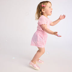 Toddler Shoe Alpargata Classic Toddler Shoe Pink Quartz Iridescent Twill