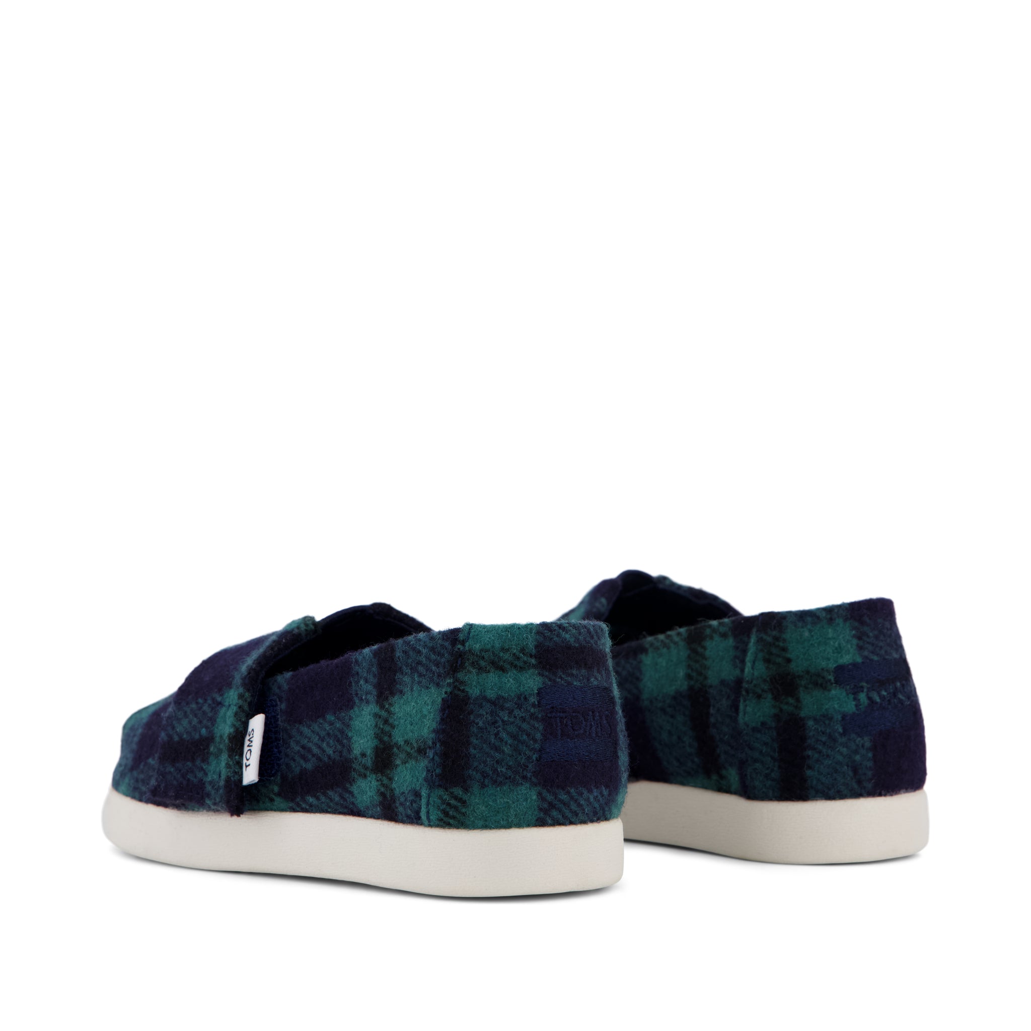 Alpargata Classic Toddler Shoe Navy Plaid