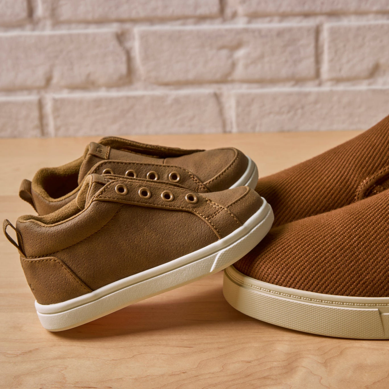 Toddler Shoe Cruz Mid Toddler Slip On Shoe Toffee Microsuede