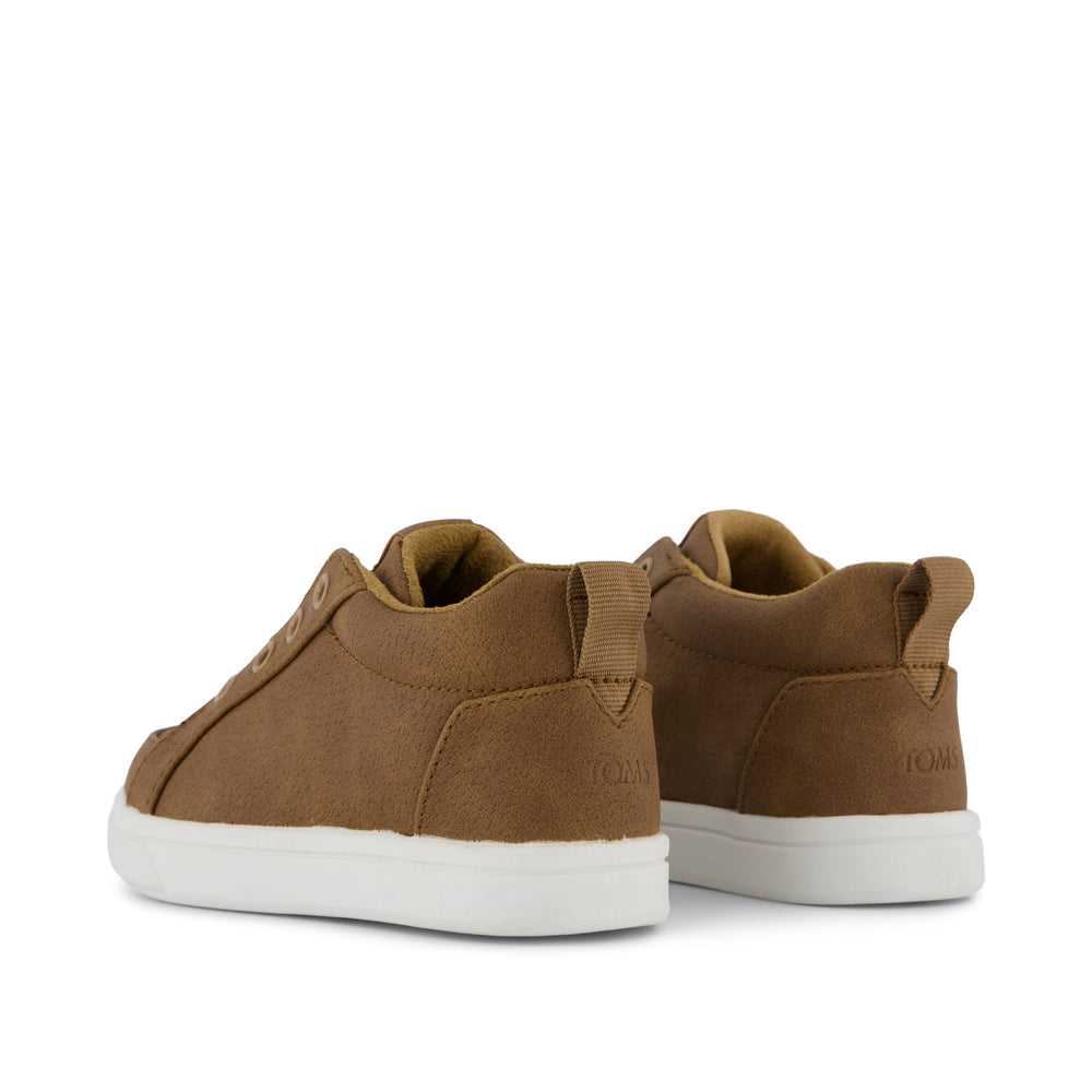 Toddler Shoe Cruz Mid Toddler Slip On Shoe Toffee Microsuede