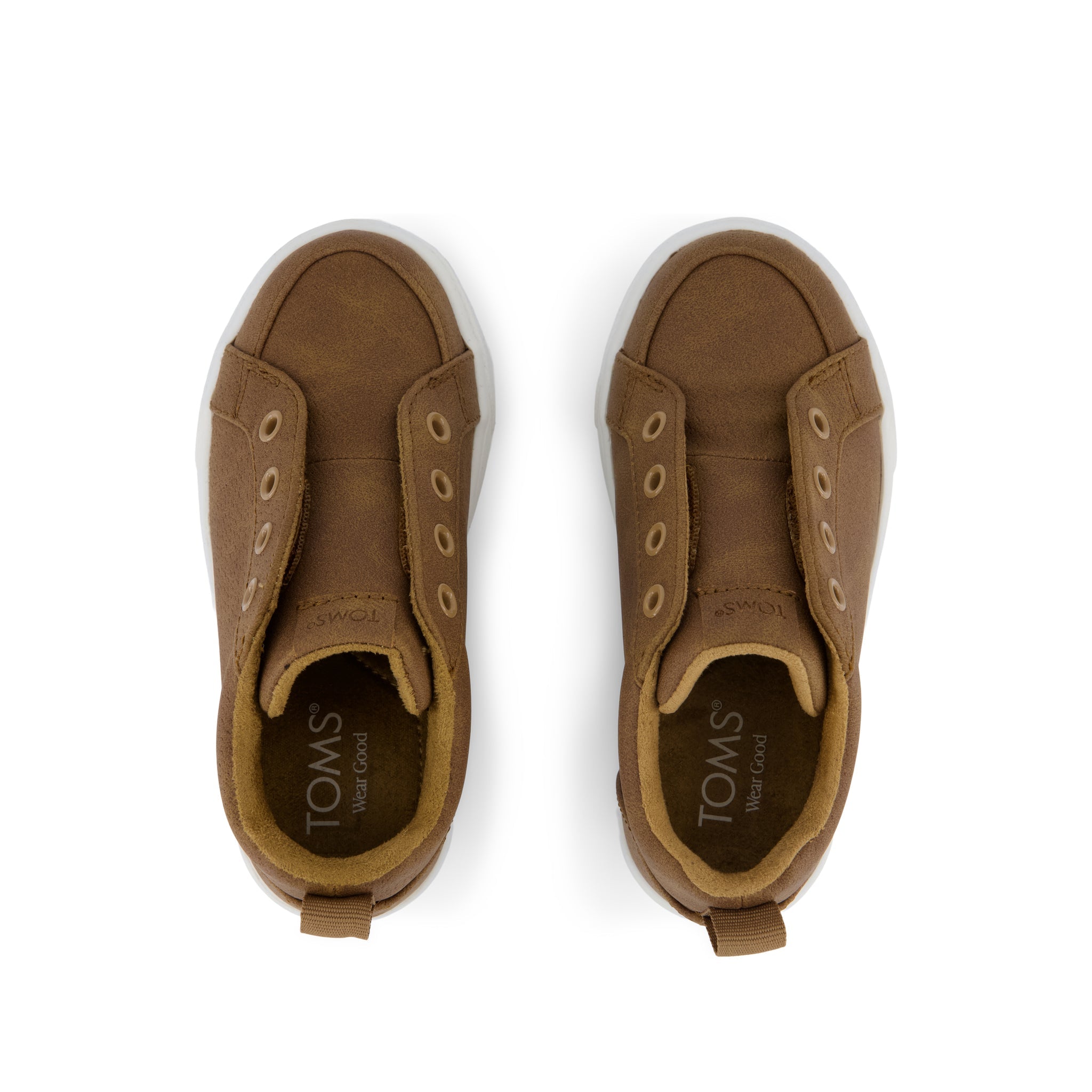 Toddler Shoe Cruz Mid Toddler Slip On Shoe Toffee Microsuede