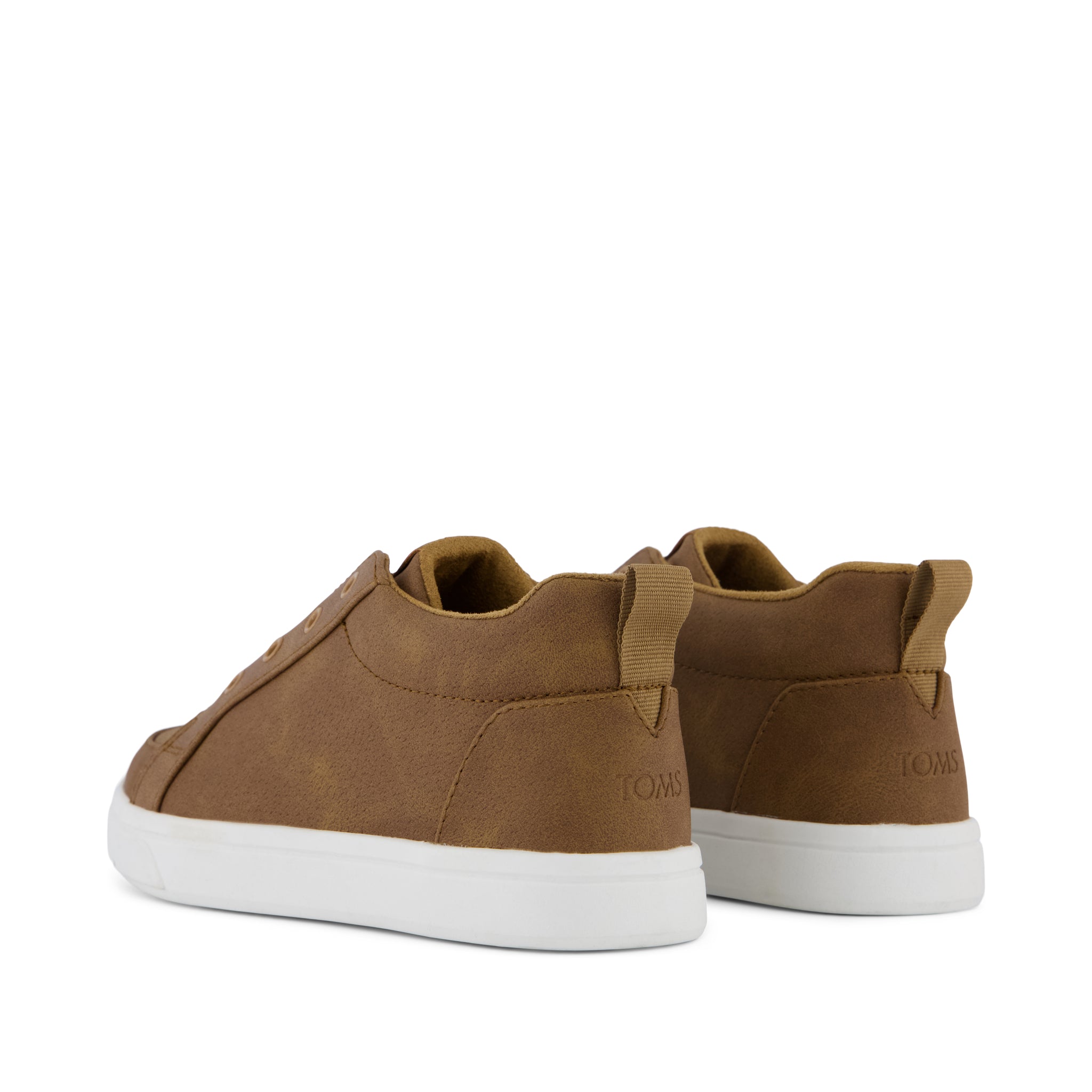 Kids Shoe Cruz Mid Kids Slip On Shoe Toffee Microsuede