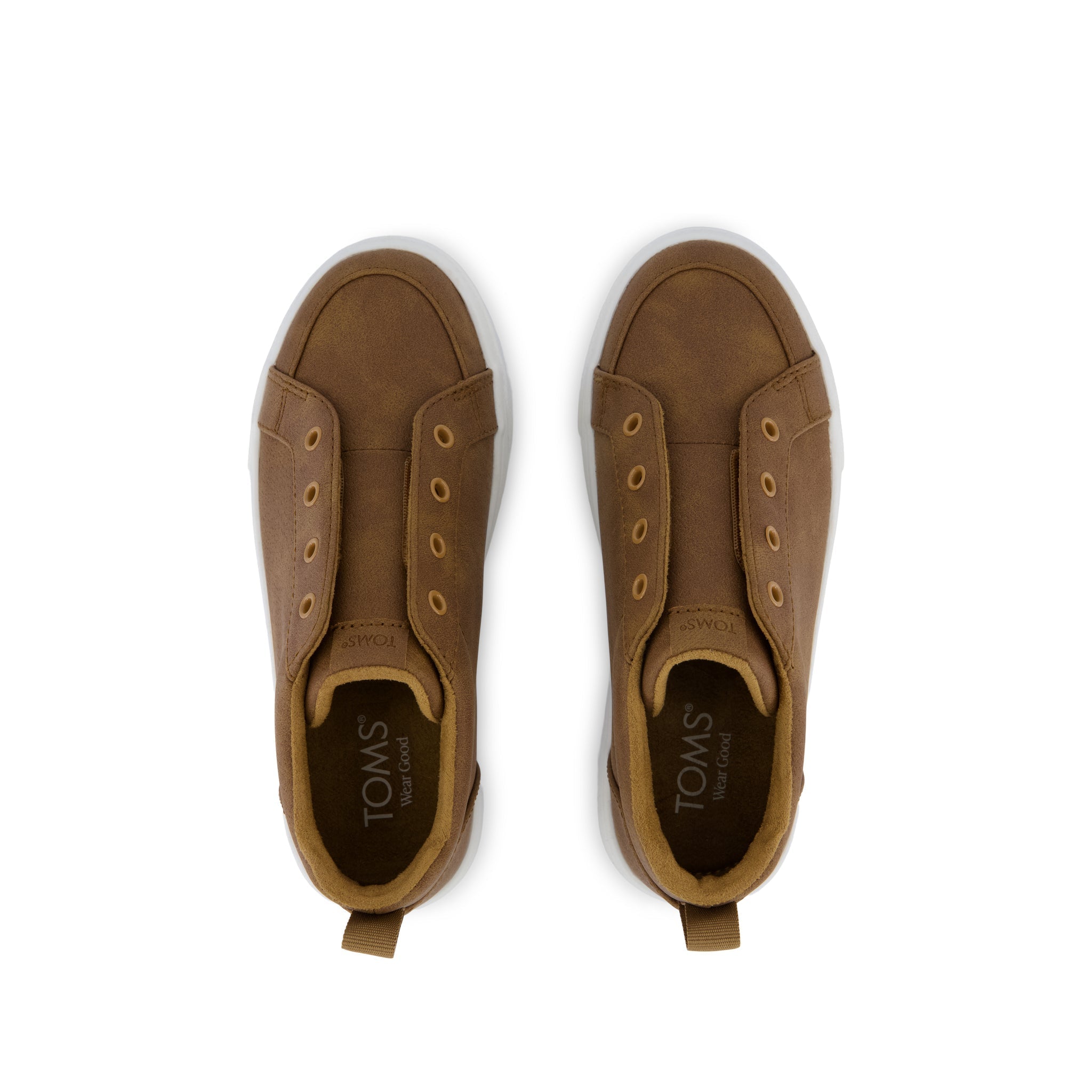 Kids Shoe Cruz Mid Kids Slip On Shoe Toffee Microsuede