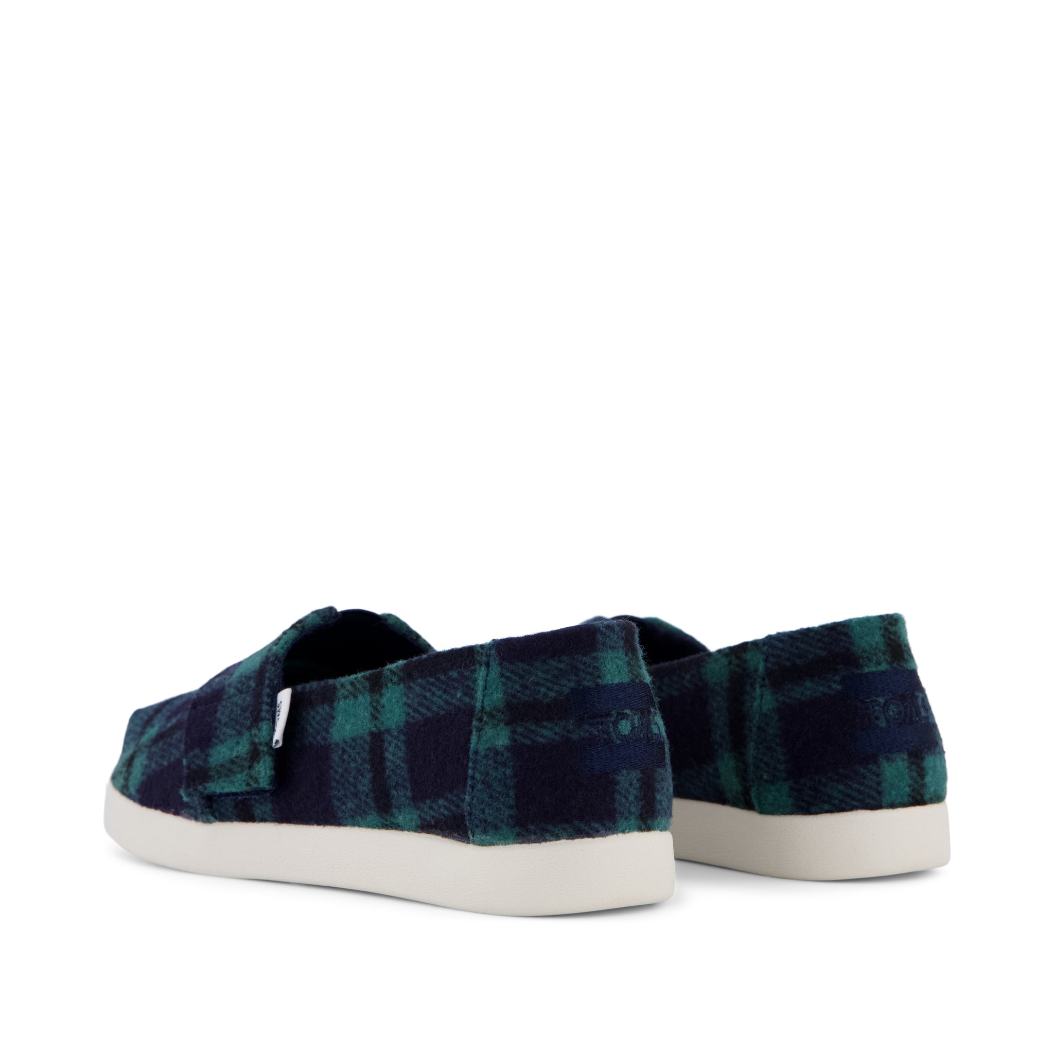 Alpargata Classic Kids Shoe Navy Plaid