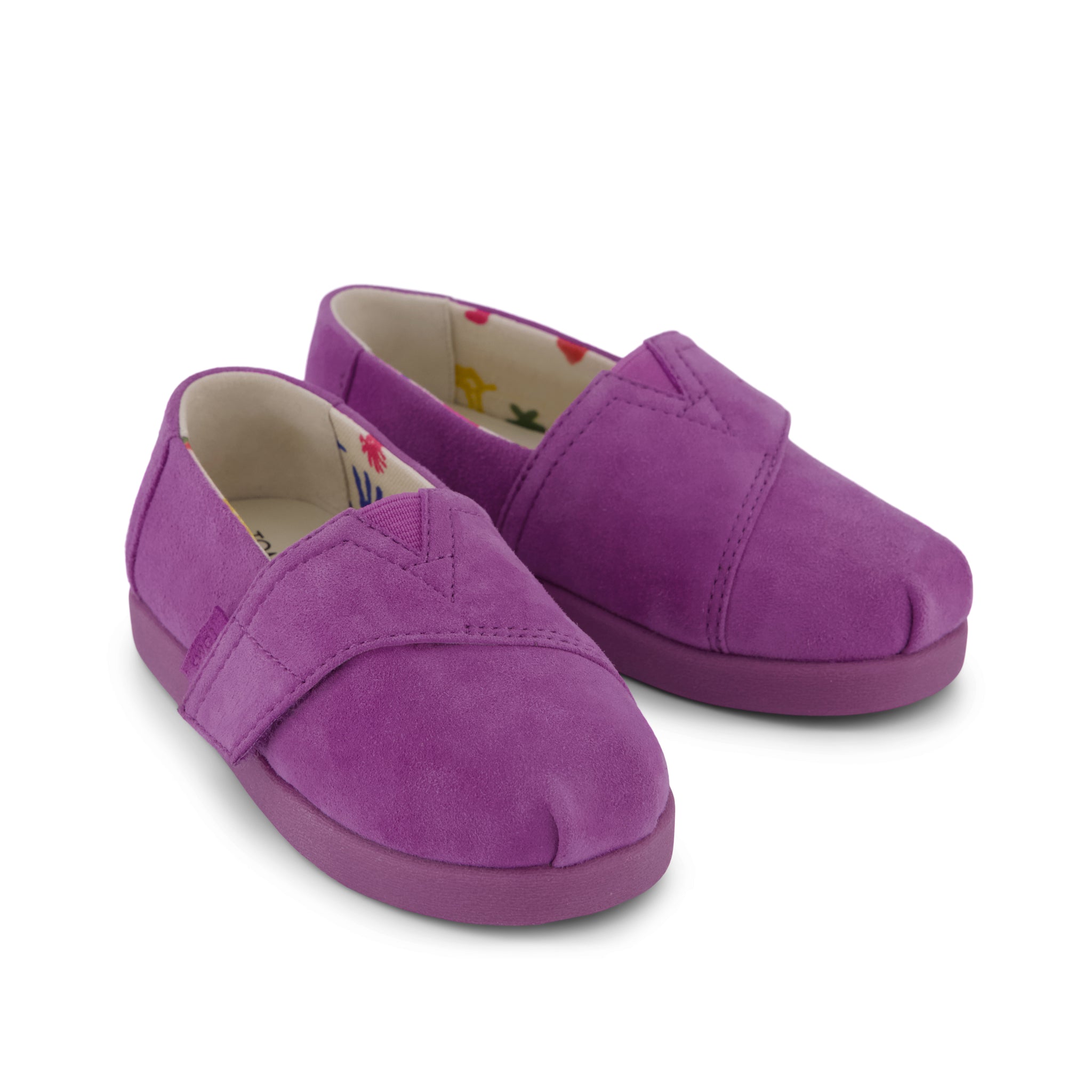 TOMS x Jamie Mizrahi Alpargata Classic Pink Suede Toddler  Shoe