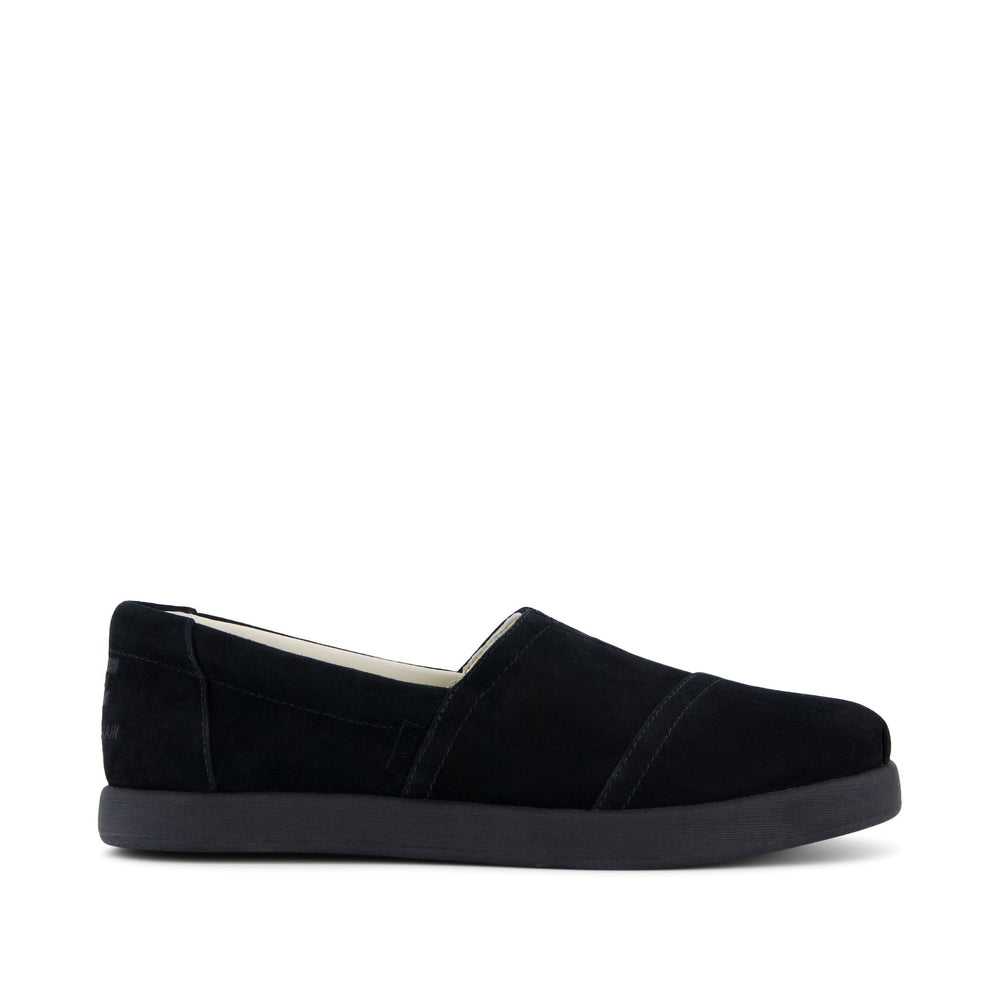 TOMS x Jamie Mizrahi Alp FWD Water Repellent Black Suede