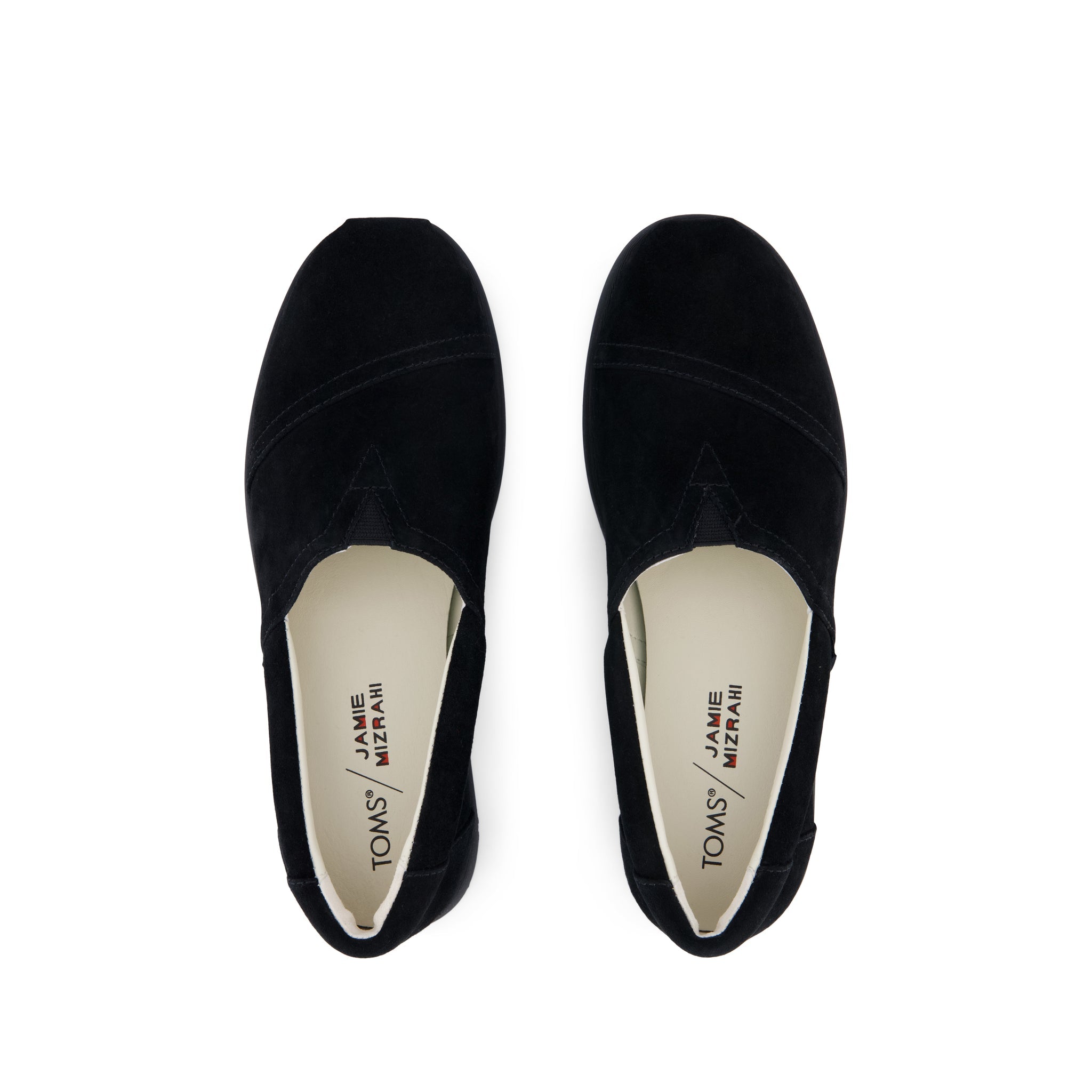 TOMS x Jamie Mizrahi Alp FWD Water Repellent Black Suede