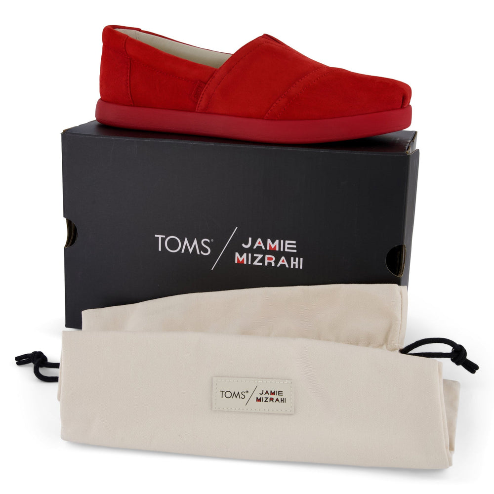 TOMS x Jamie Mizrahi Alp FWD Water Repellent Cherry Suede