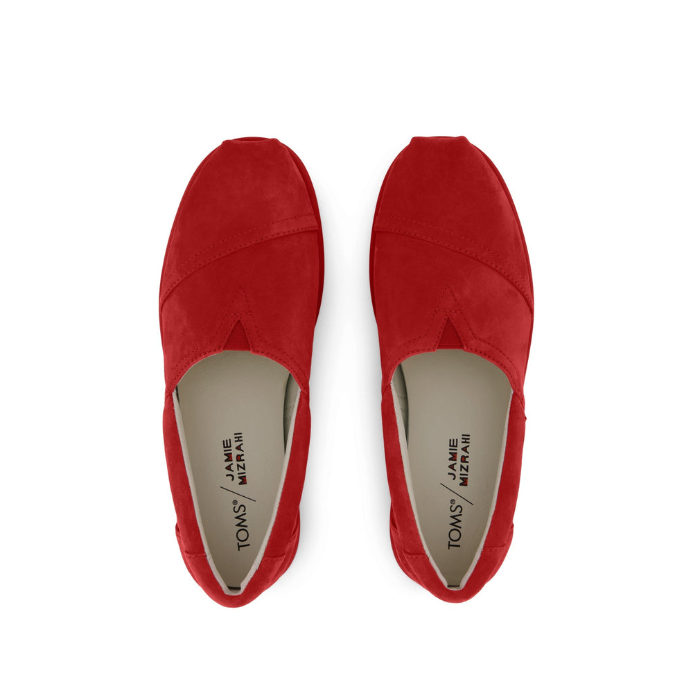 TOMS x Jamie Mizrahi Alp FWD Water Repellent Cherry Suede
