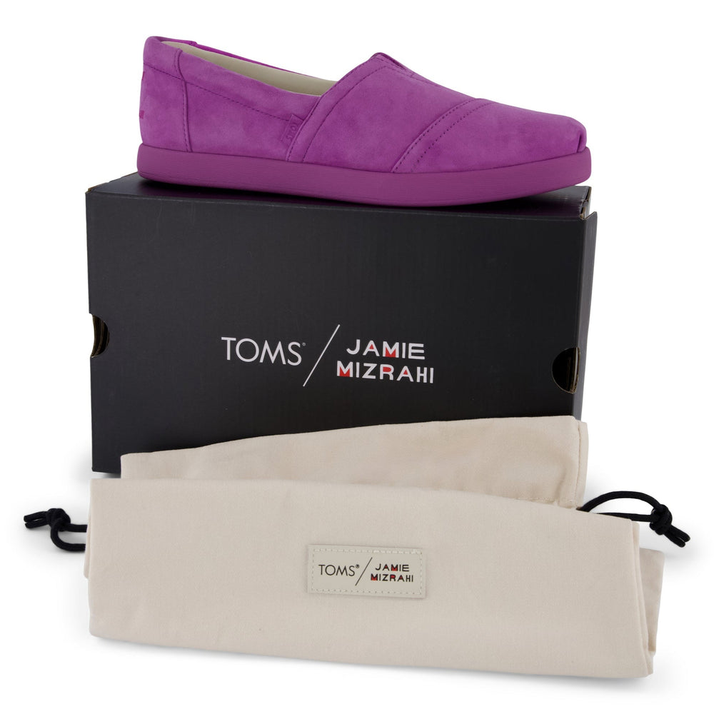 TOMS x Jamie Mizrahi Alp FWD Water Repellent Bright Mulberry Suede