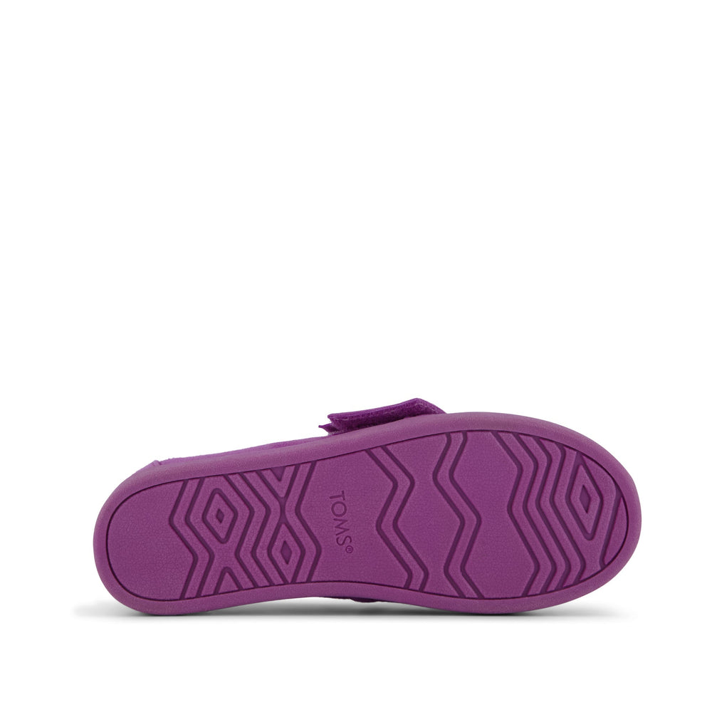 TOMS x Jamie Mizrahi Alpargata Classic Pink Suede Kids Shoe
