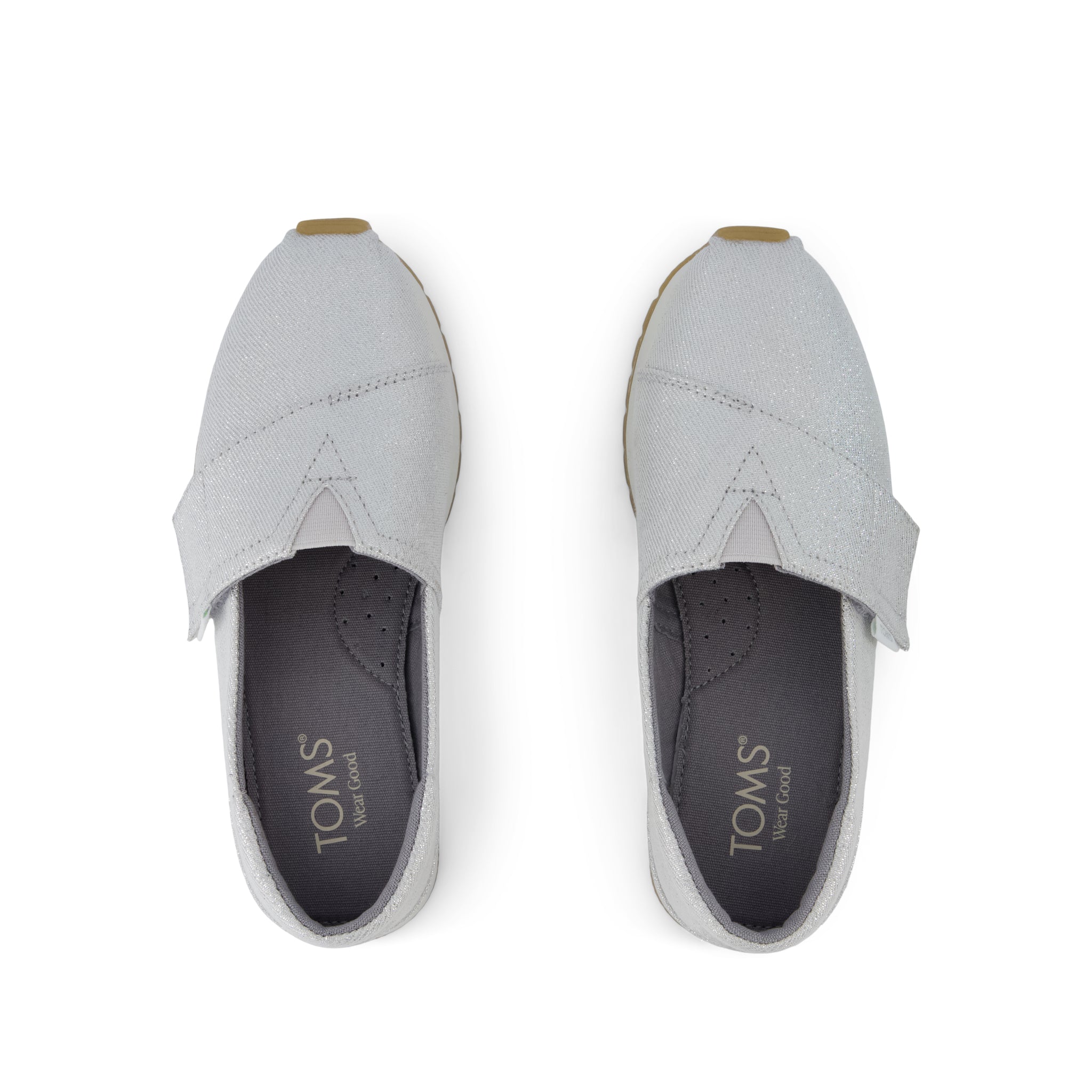 Resident Plus Kids Sneaker Silver Metallic Twill