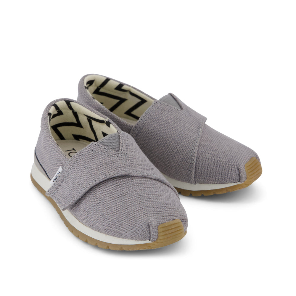Resident Plus Toddler Sneaker Drizzle Grey Heritage Canvas