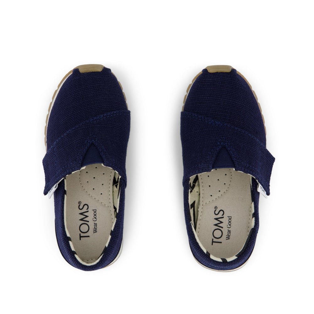 Resident Plus Toddler Sneaker Navy Heritage Canvas