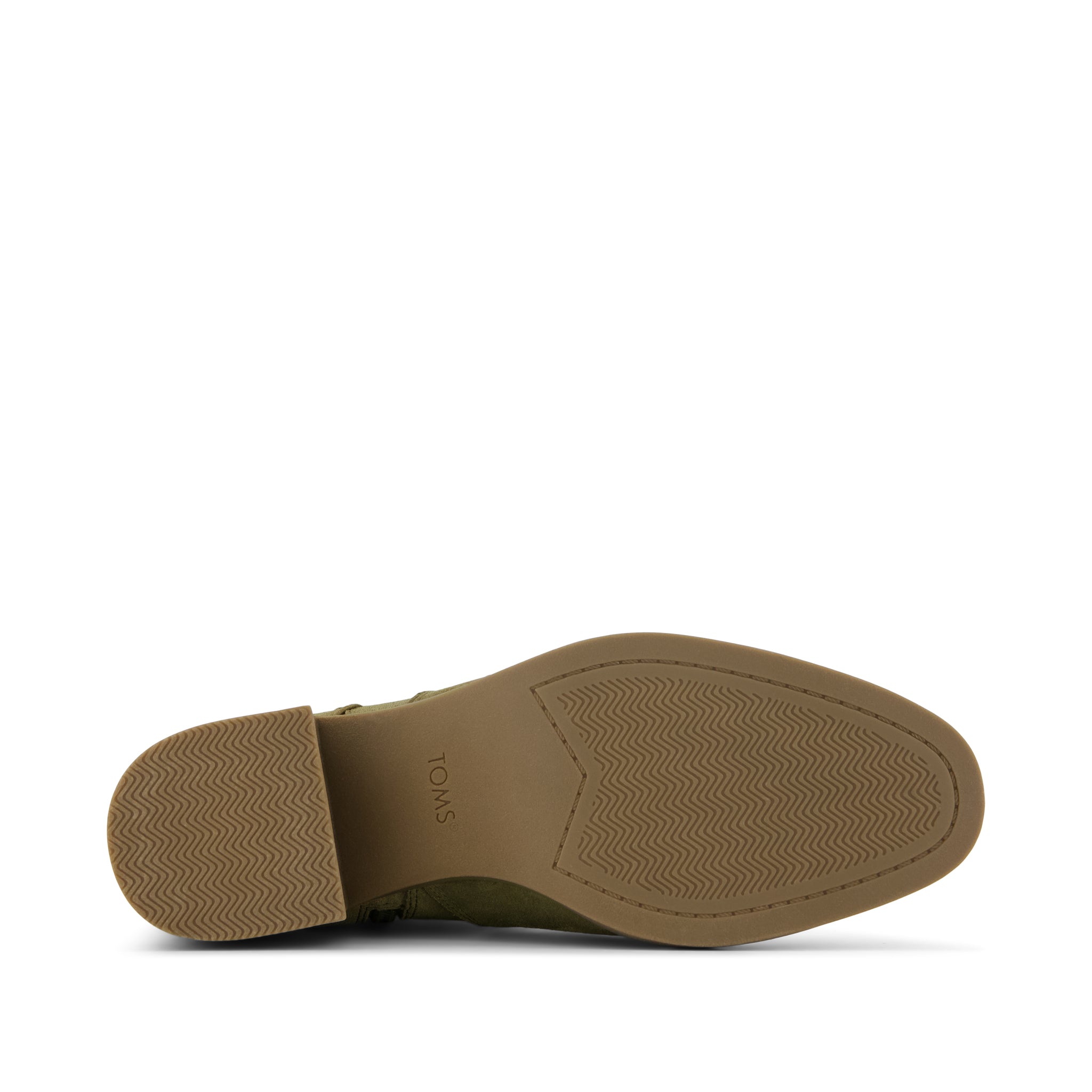 Delilah Heeled Boot Water Repellent Military Olive Suede