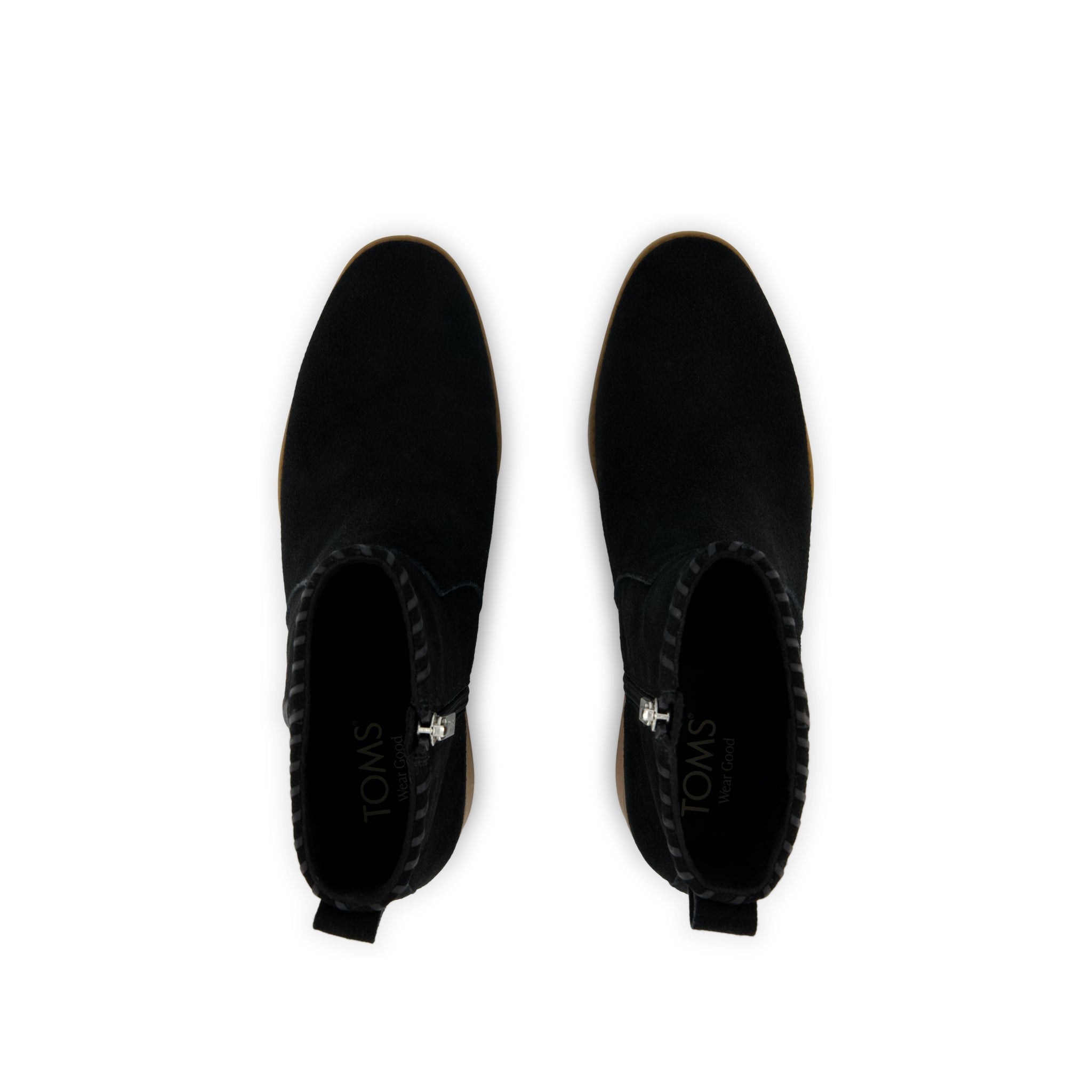 Delilah Heeled Boot Water Repellent Black Suede