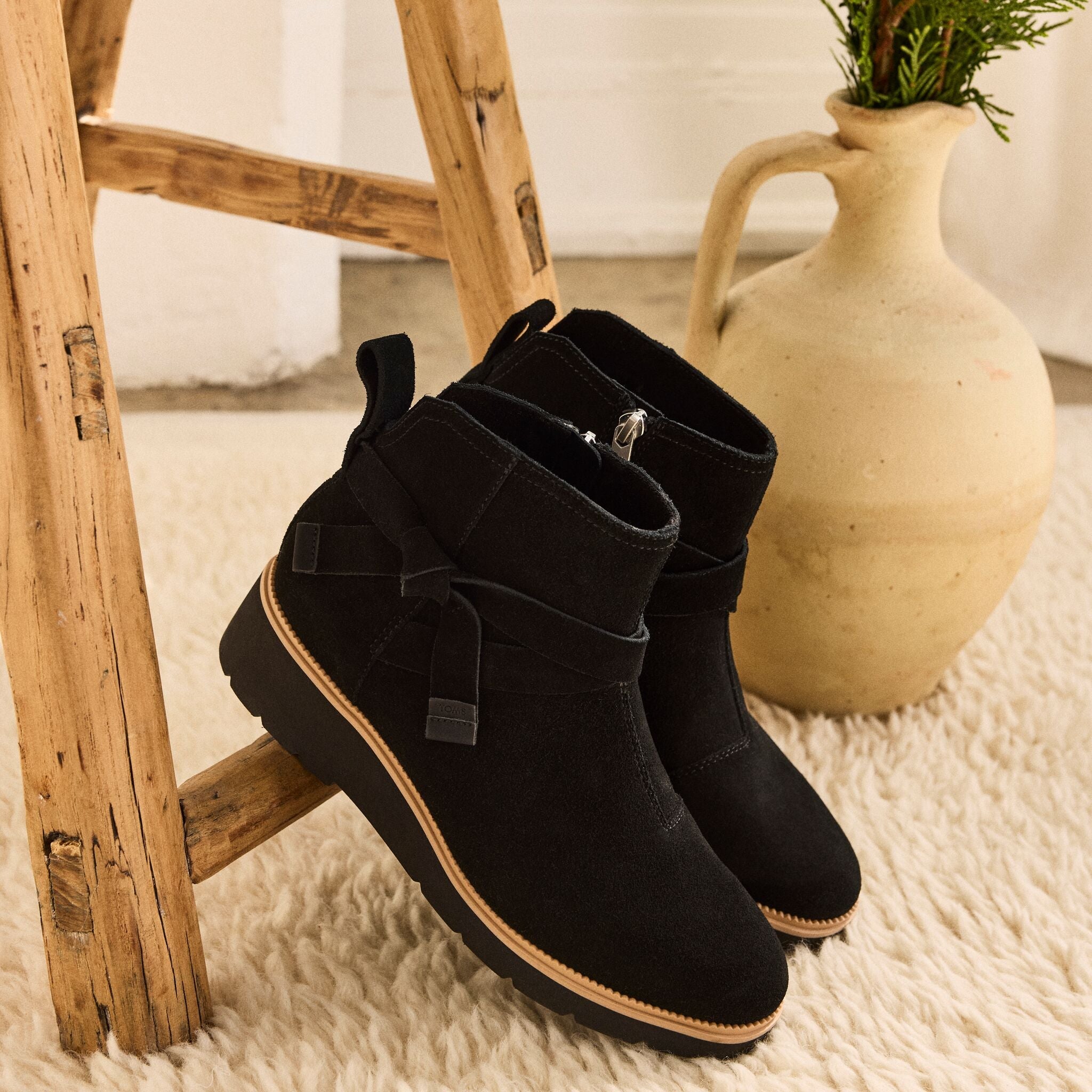 Marlow Boot Water Repellent Black Suede