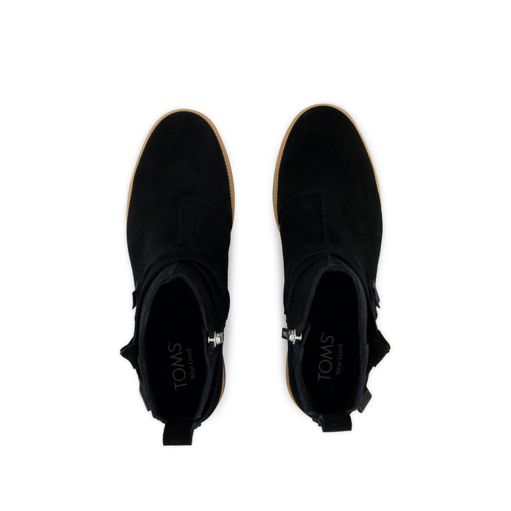 Marlow Boot Water Repellent Black Suede