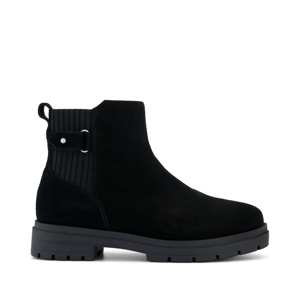 Astrid Boot Water Repellent Black Suede