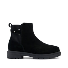 Astrid Boot Water Repellent Black Suede