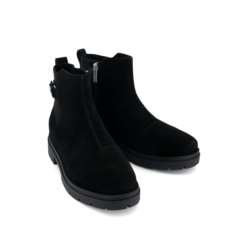 Astrid Boot Water Repellent Black Suede