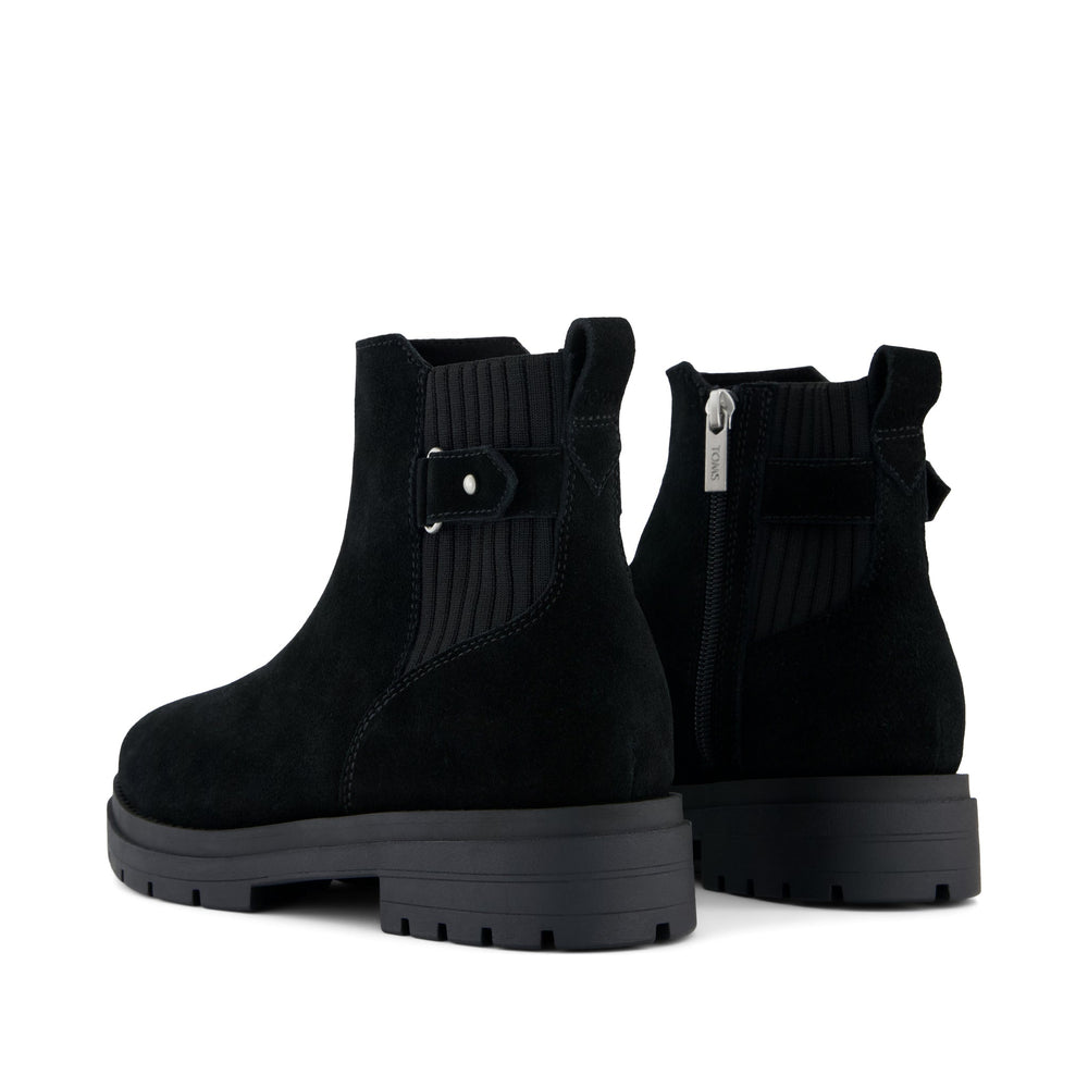 Astrid Boot Water Repellent Black Suede
