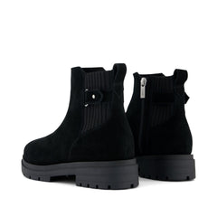 Astrid Boot Water Repellent Black Suede