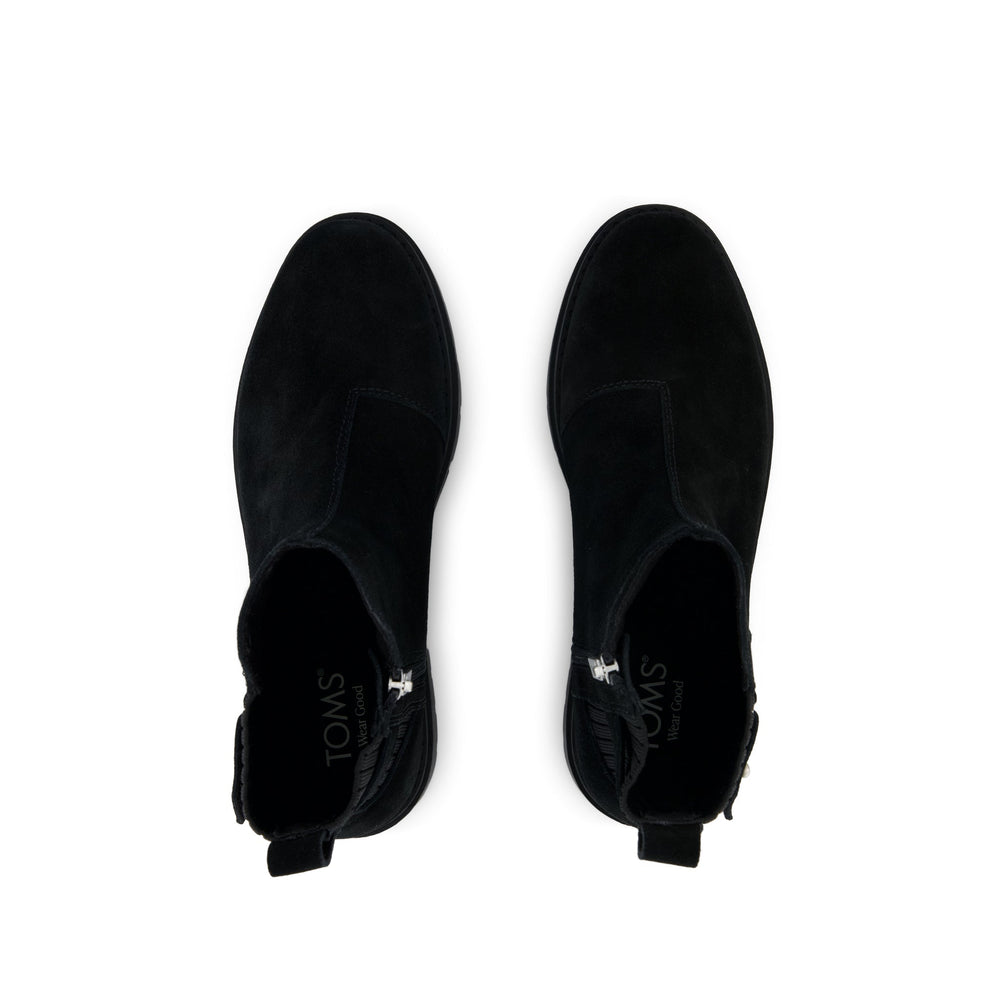 Astrid Boot Water Repellent Black Suede