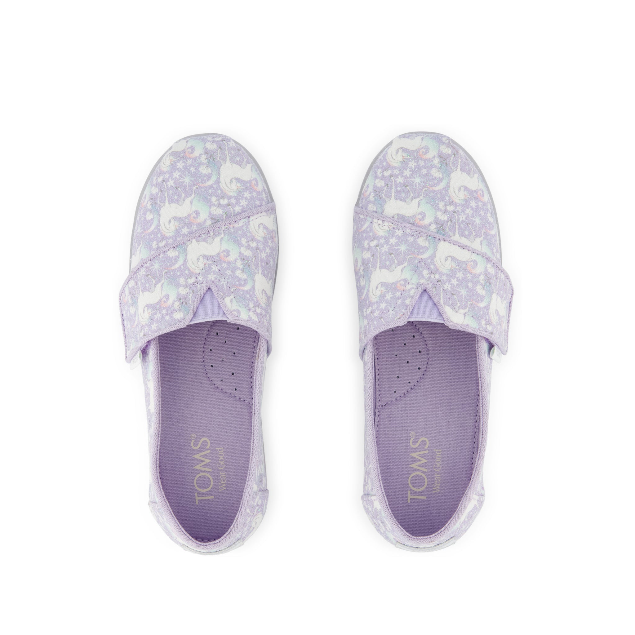Alpargata Classic Kids Shoe Misty Lilac Iridescent Unicorn