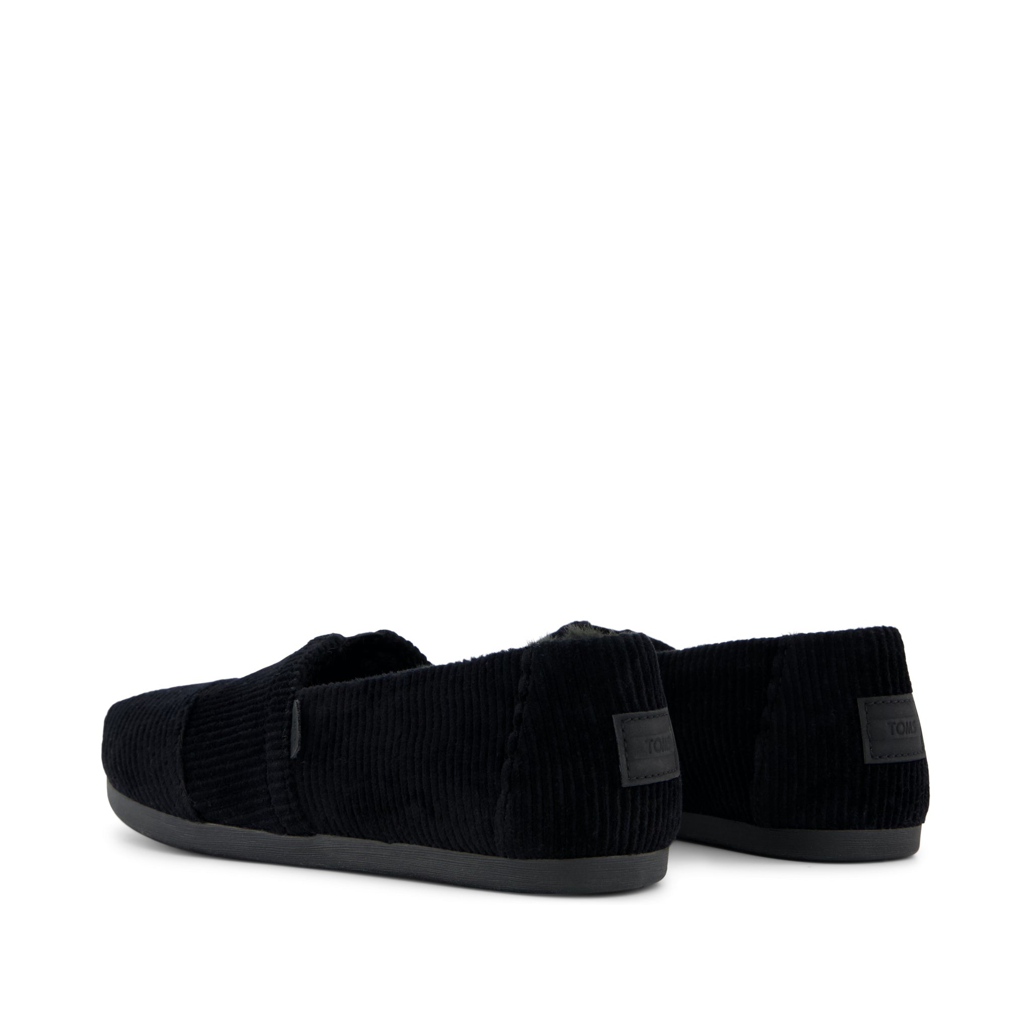 Alpargata Classic Black Velvet Faux Fur