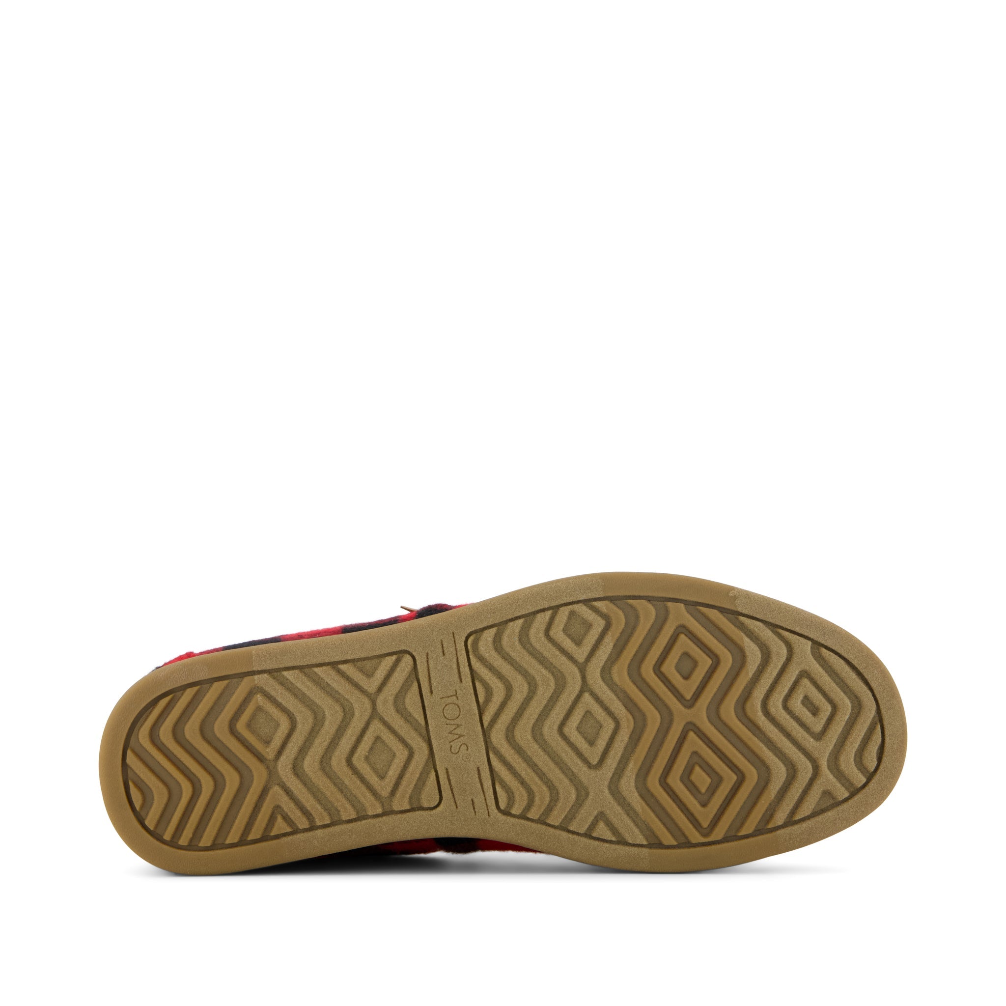 Alp FWD Buffalo Plaid Red Faux Shearling