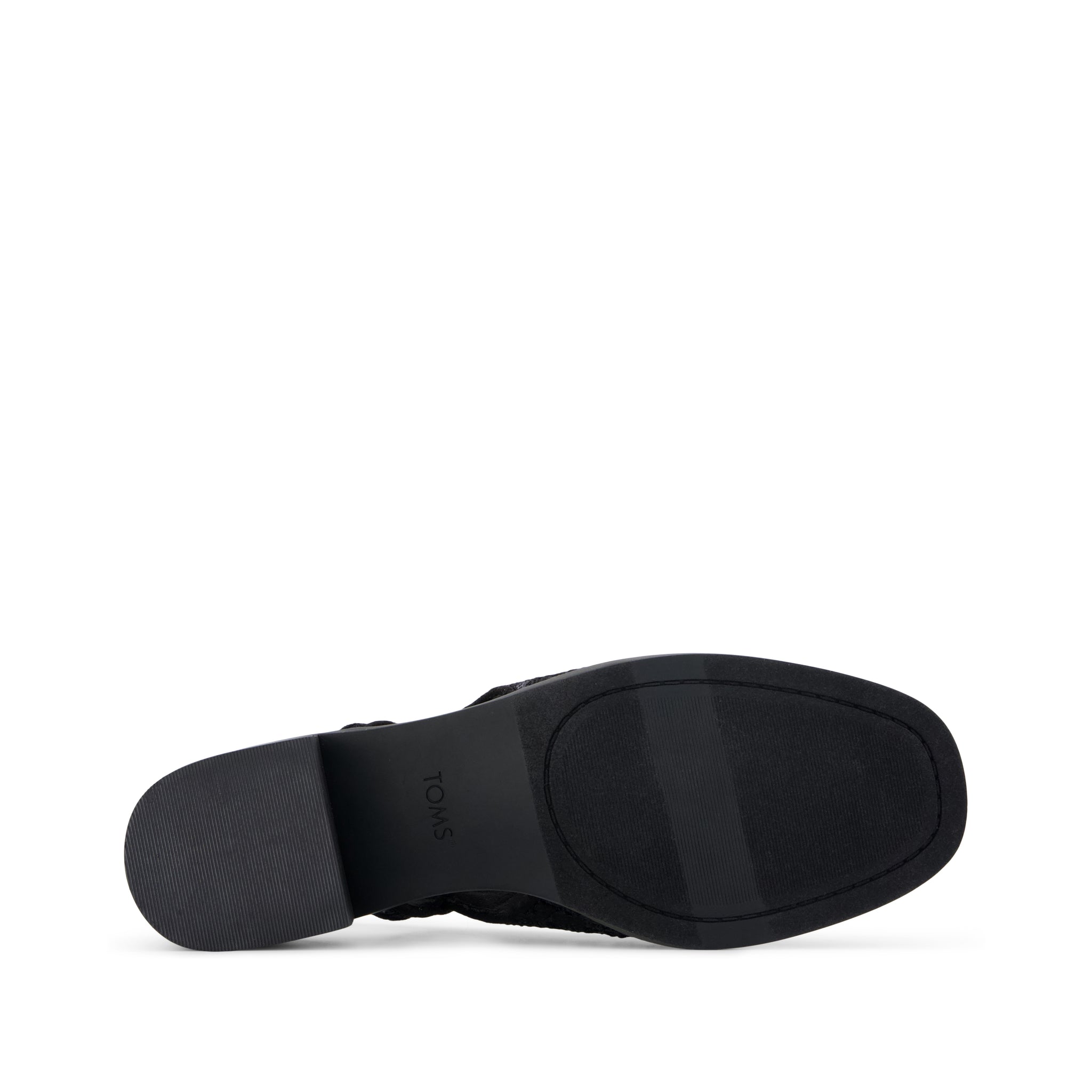 Jaclyn Heel Black Geometric Sequins