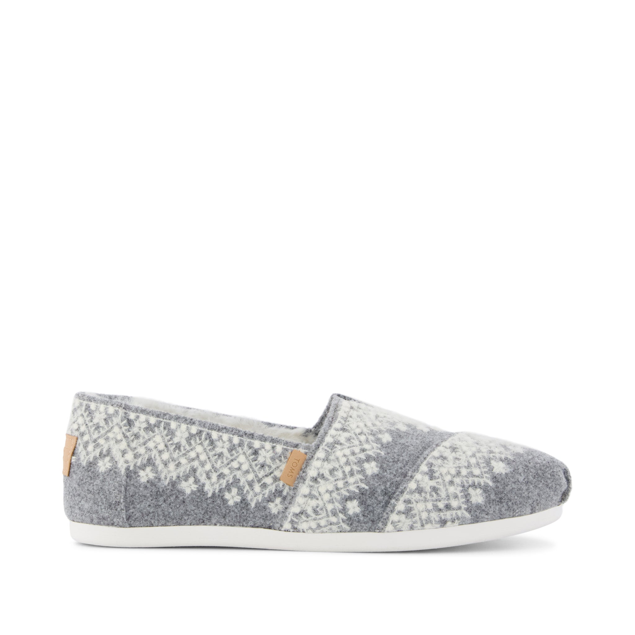 Alpargata Classic Fuzzy Fair Isle