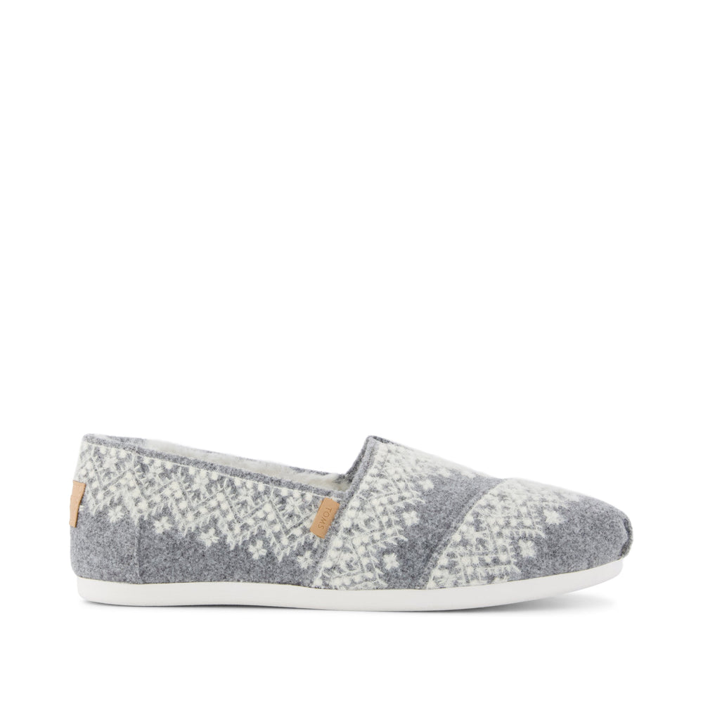 Alpargata Classic Fuzzy Fair Isle